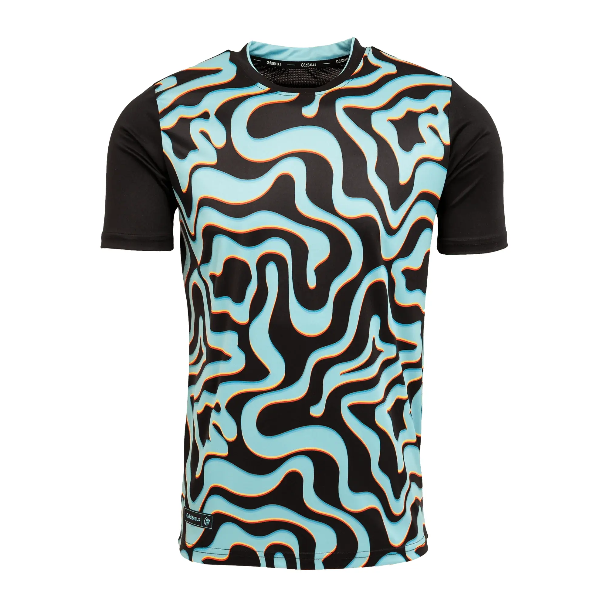 Neon Lava - Pattern - Mens Training T-Shirt