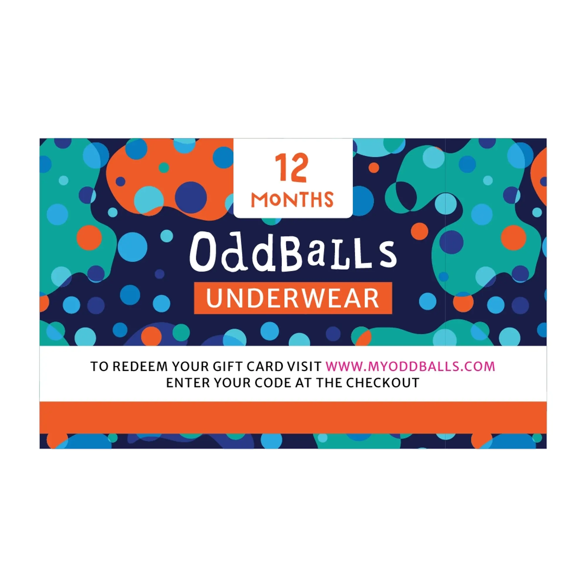 12 Month Bamboo Underwear - Gift Subscription