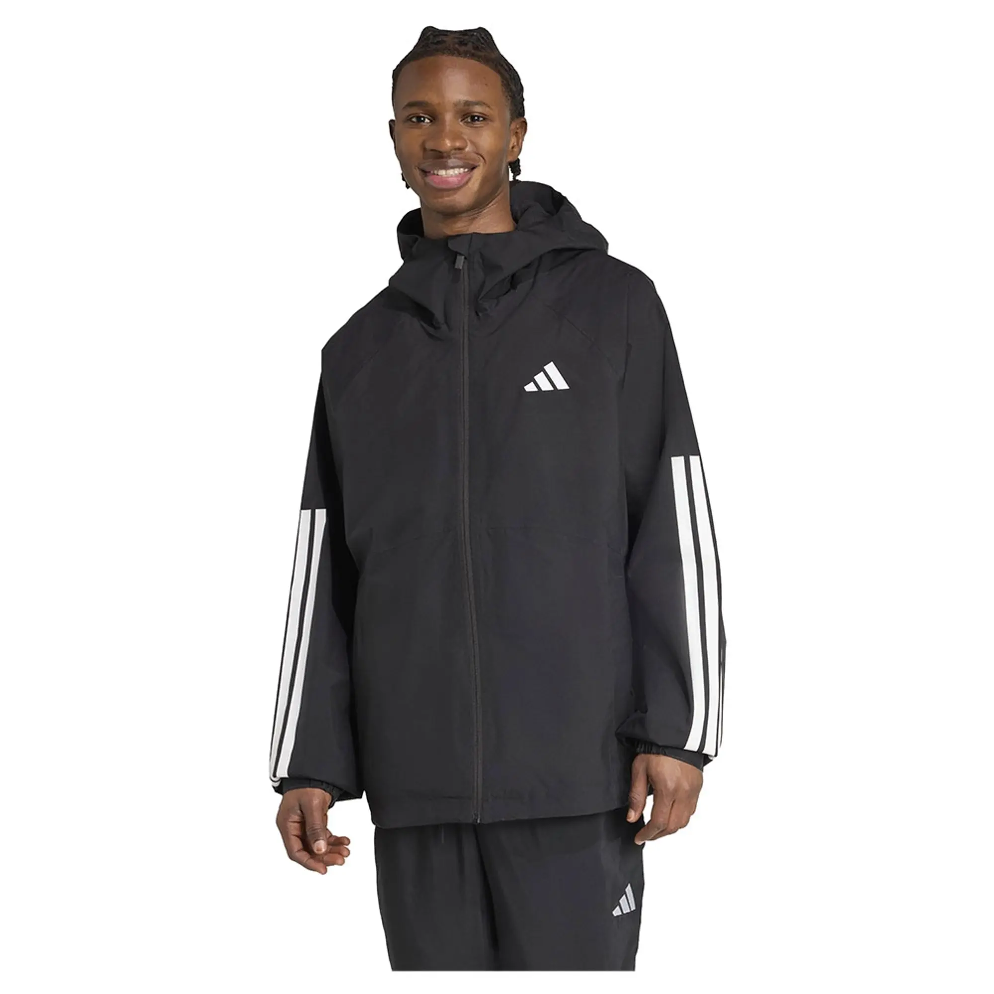 Adidas Essentials Climaproof 3 Stripes Jacket