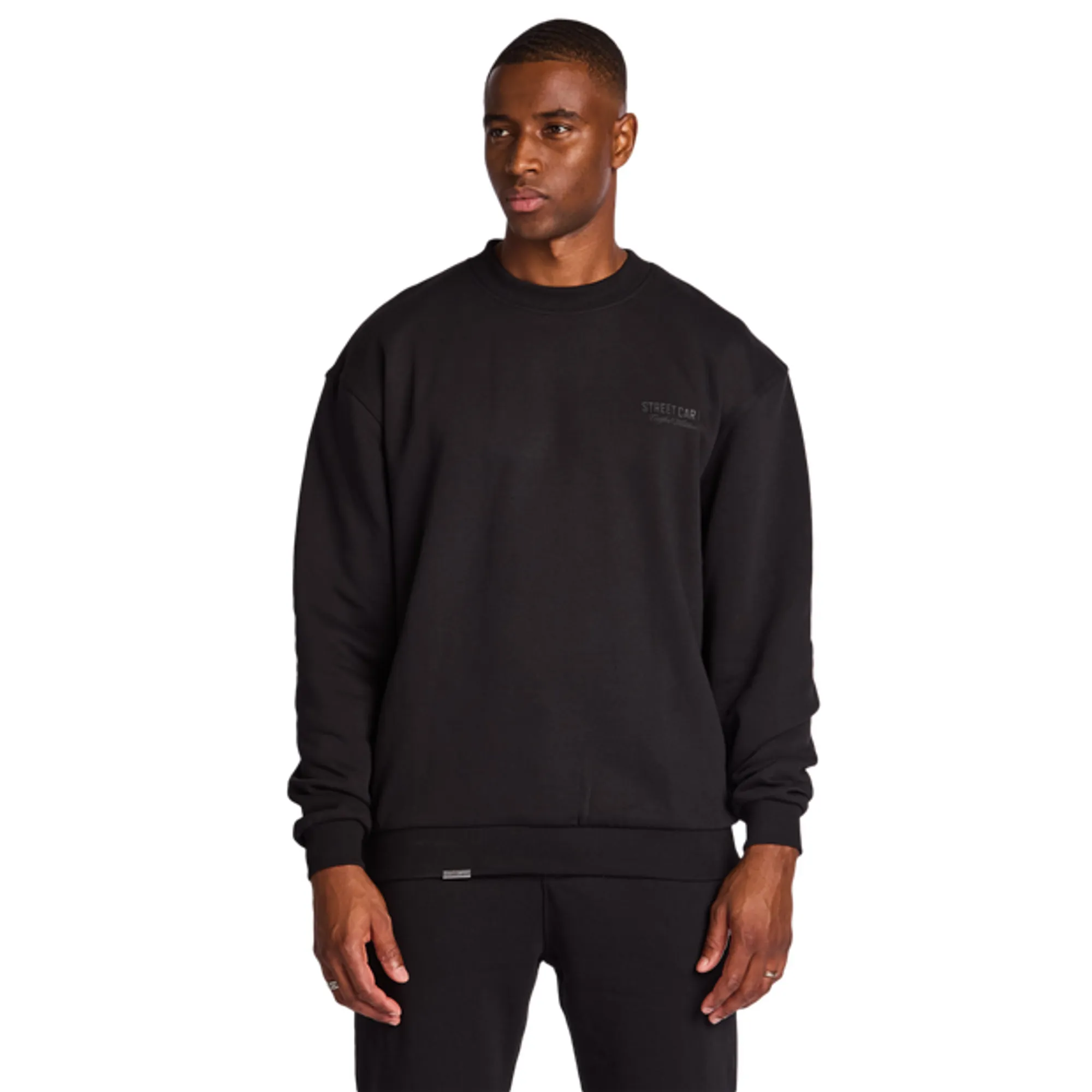 Street Cartel Russo Men Sweatshirts - Black