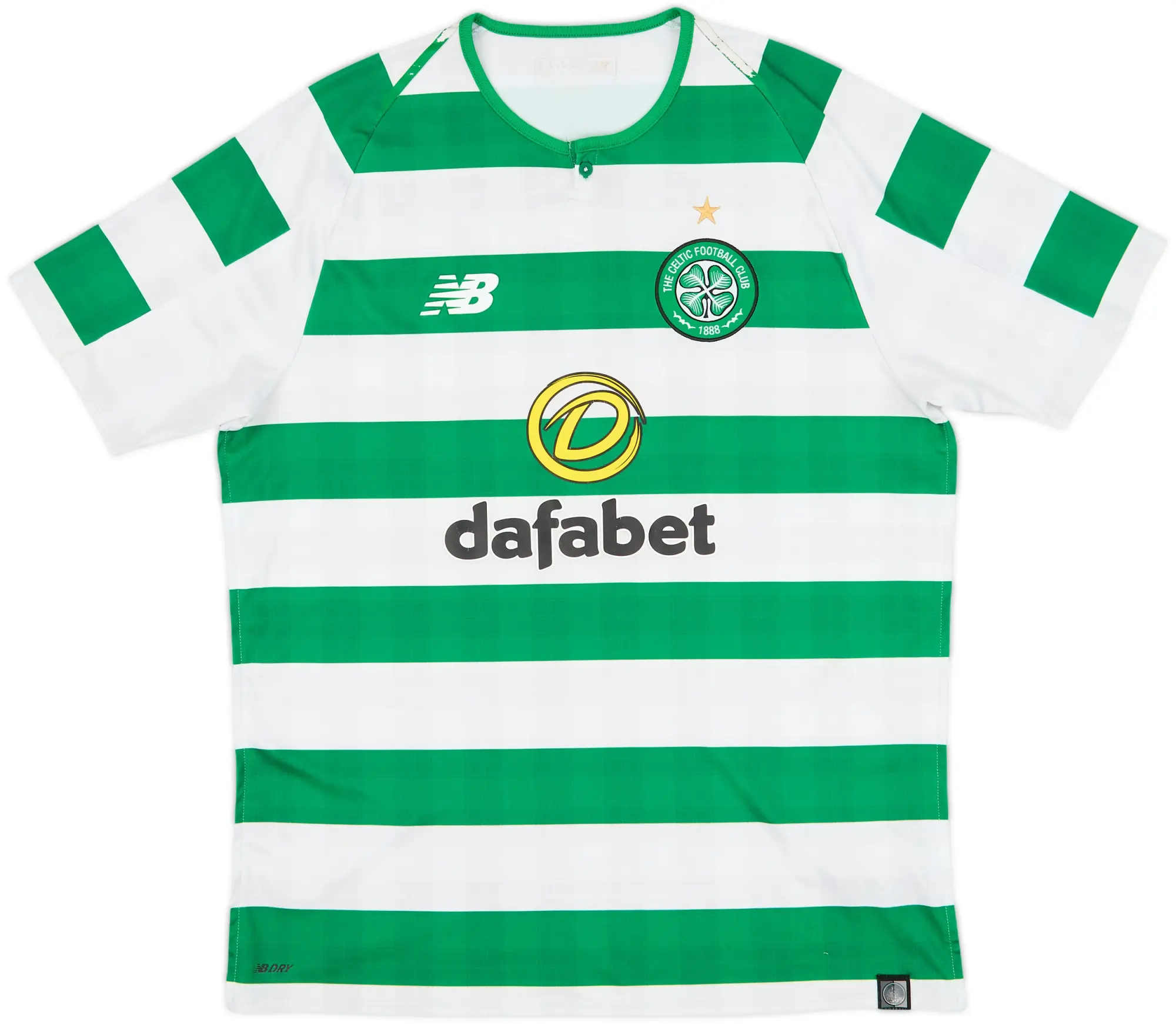 2018-19 Celtic Home Shirt - 5/10 - (M)