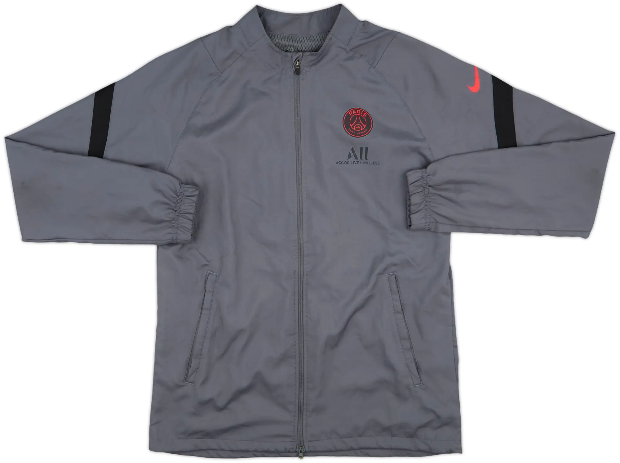 2021-22 Paris Saint-Germain Nike Track Jacket - 10/10 - (M)