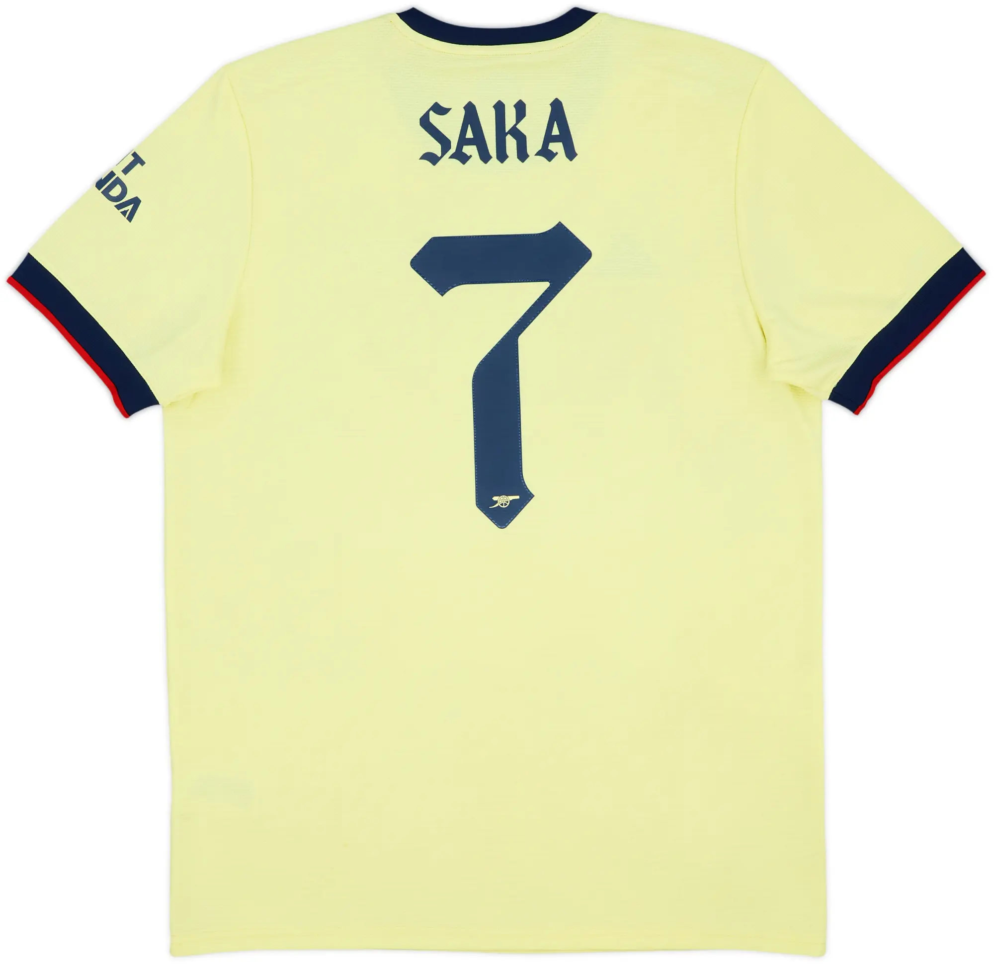 2021-22 Arsenal Away Shirt Saka #7 - 7/10 - (L)