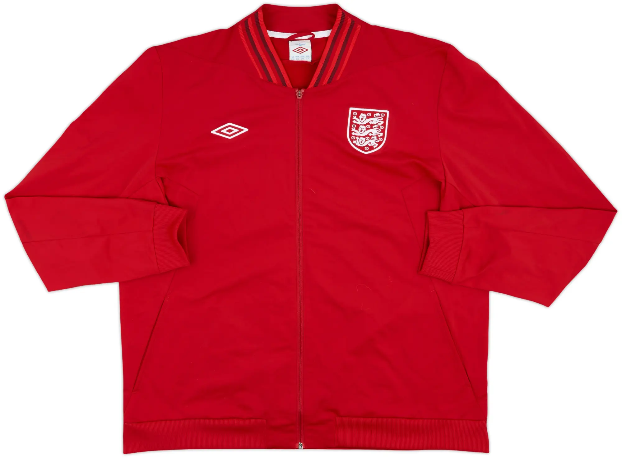 2011-12 England Umbro Track Jacket - 8/10 - (XXL)