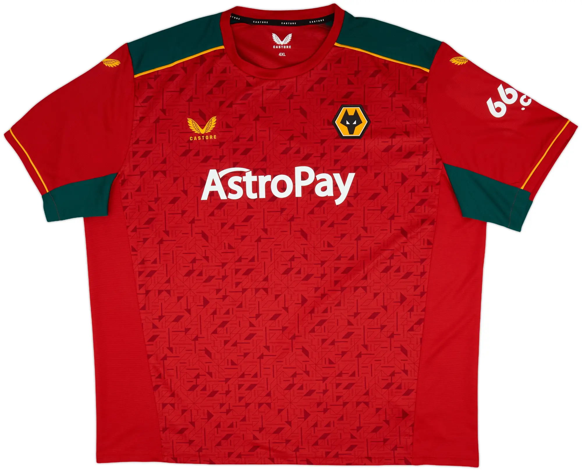 2020-21 Wolves Third Shirt - 10/10 - (4XL)