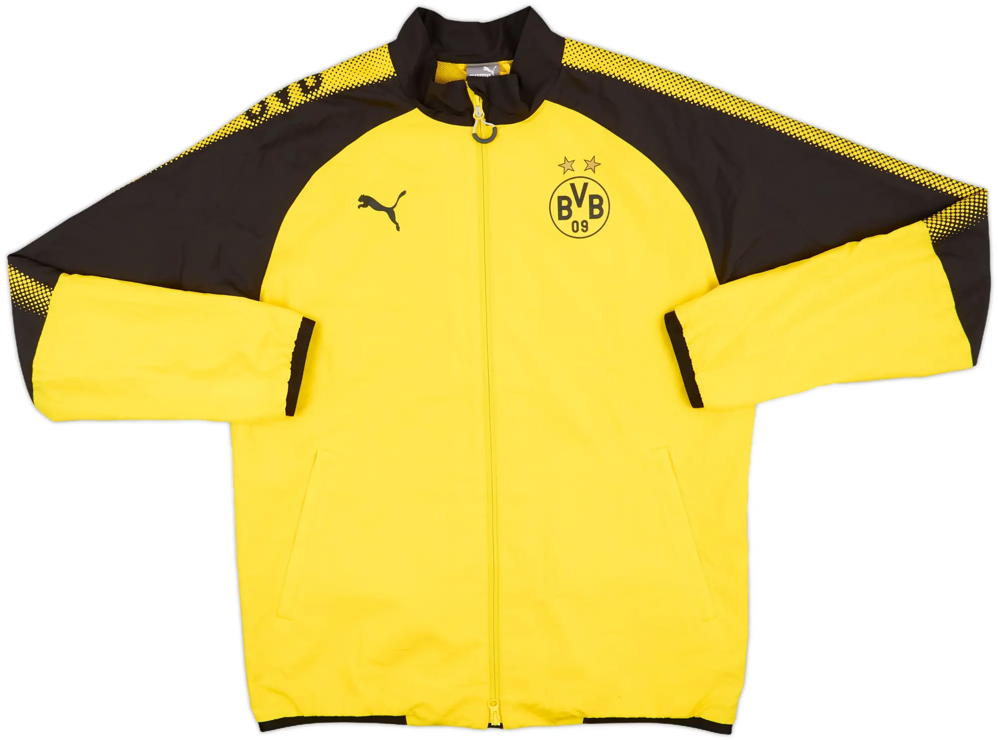 2017-18 Borussia Dortmund Puma Track Jacket - 10/10 - (L)