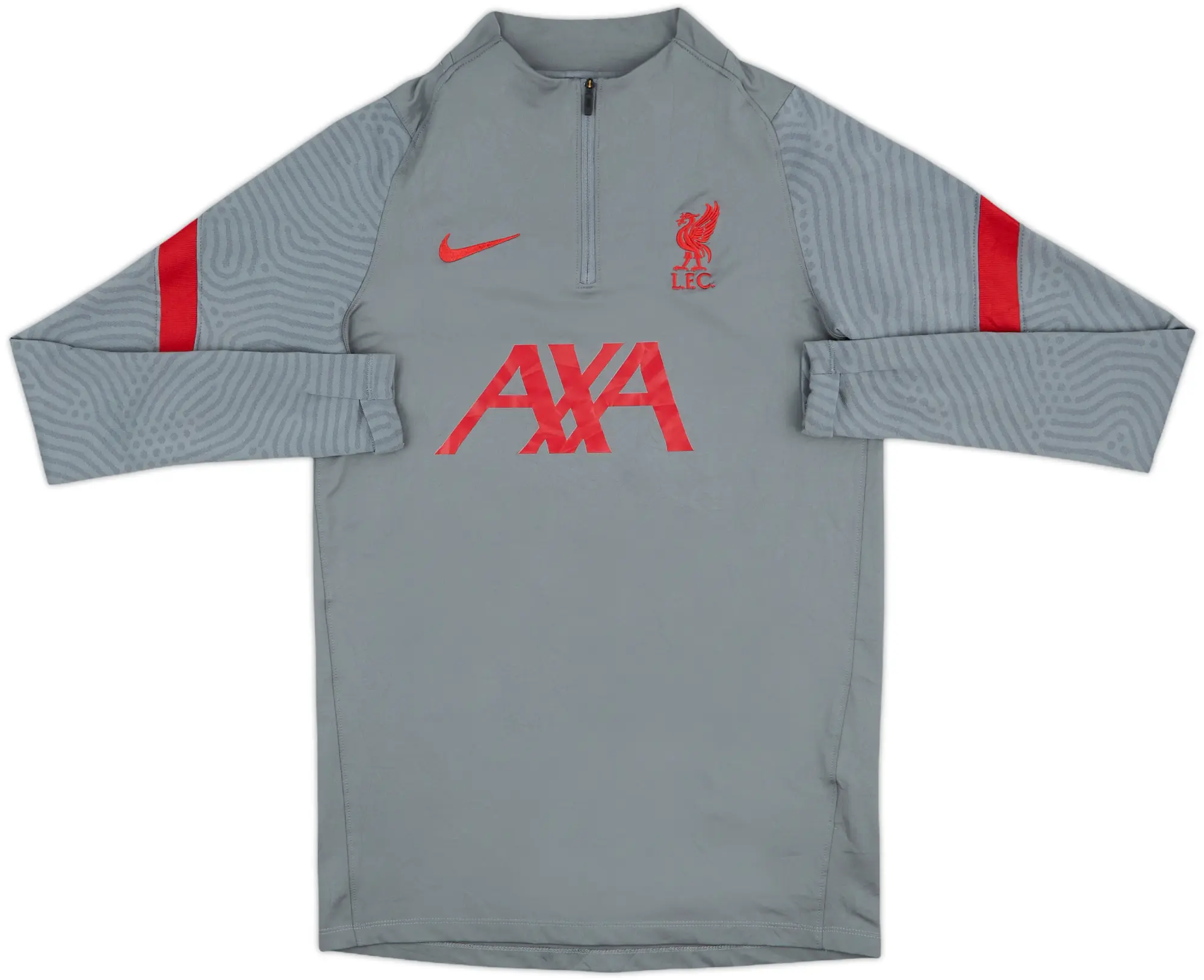 2020-21 Liverpool Nike 1/4 Zip Training Top - 9/10 - (S)