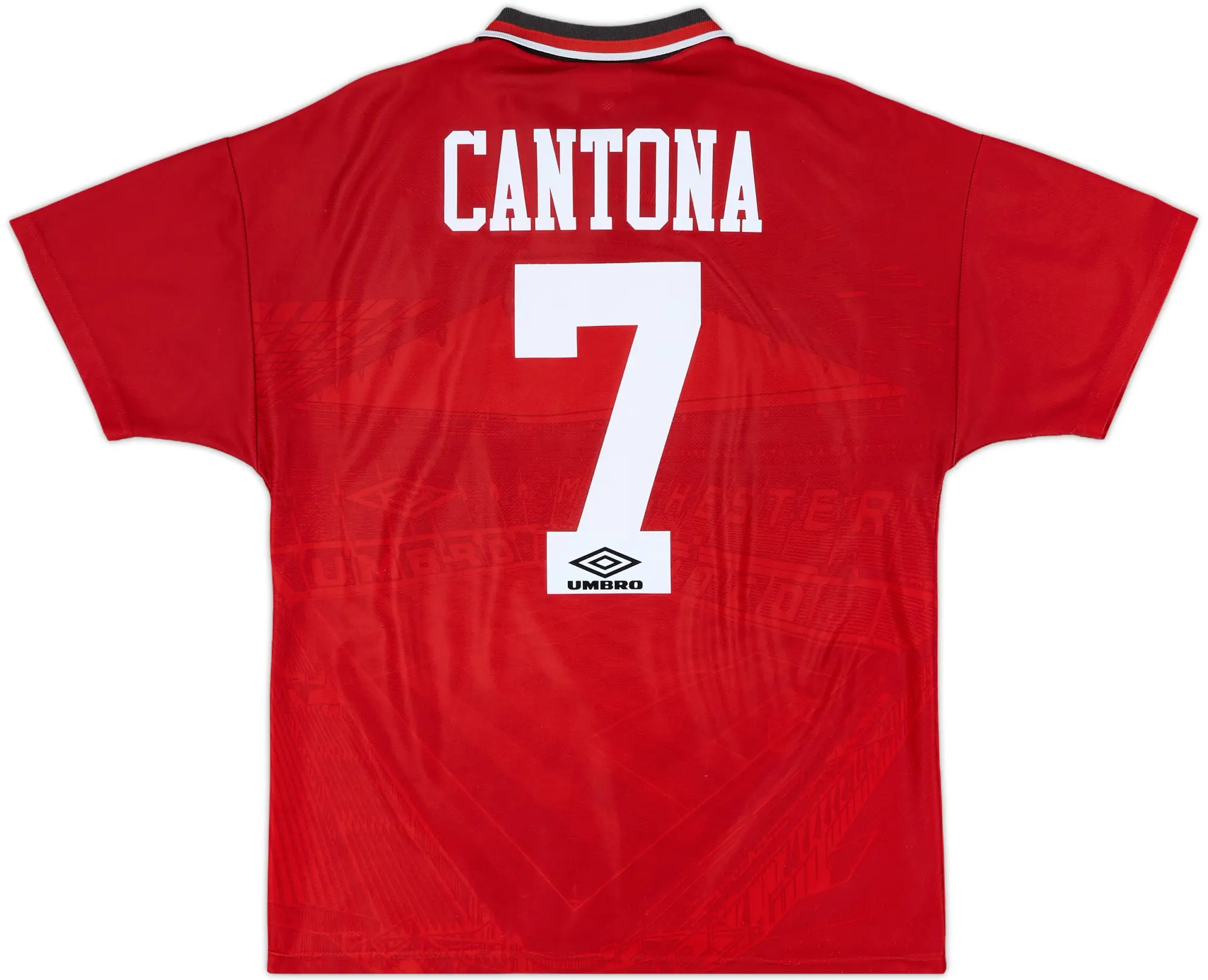 1994-96 Manchester United Home Shirt Cantona #7 - 8/10 - (M)