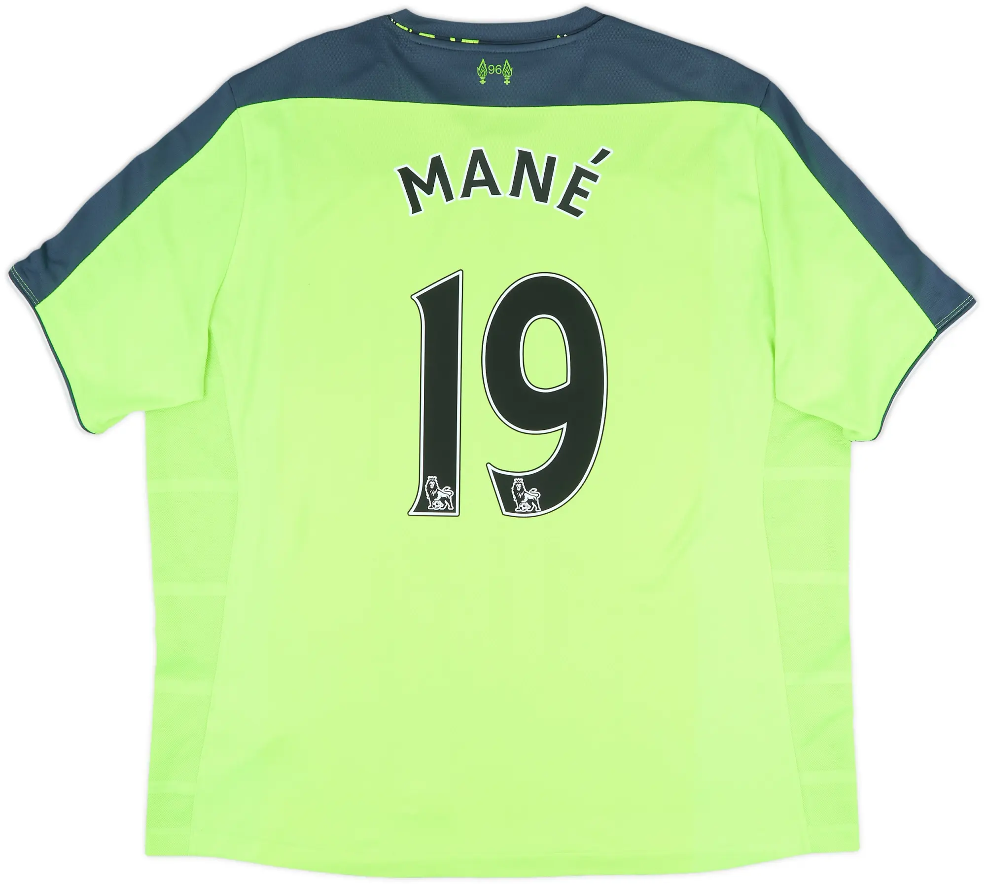 2016-17 Liverpool Third Shirt Mane #19 - 7/10 - (XXL)