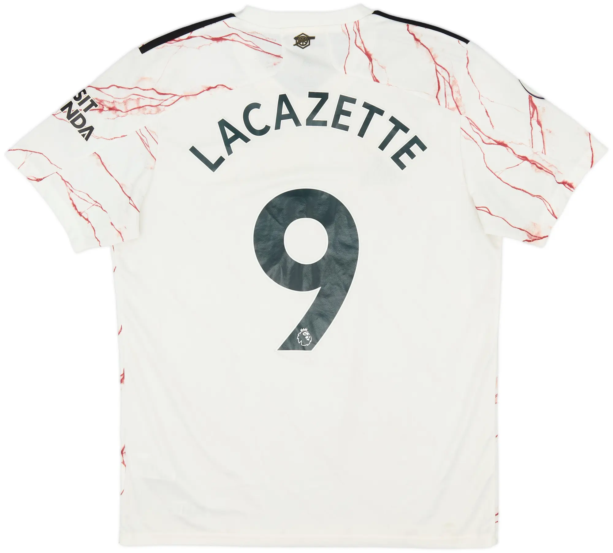 2020-21 Arsenal Away Shirt Lacazette #9 - 10/10 - (L)