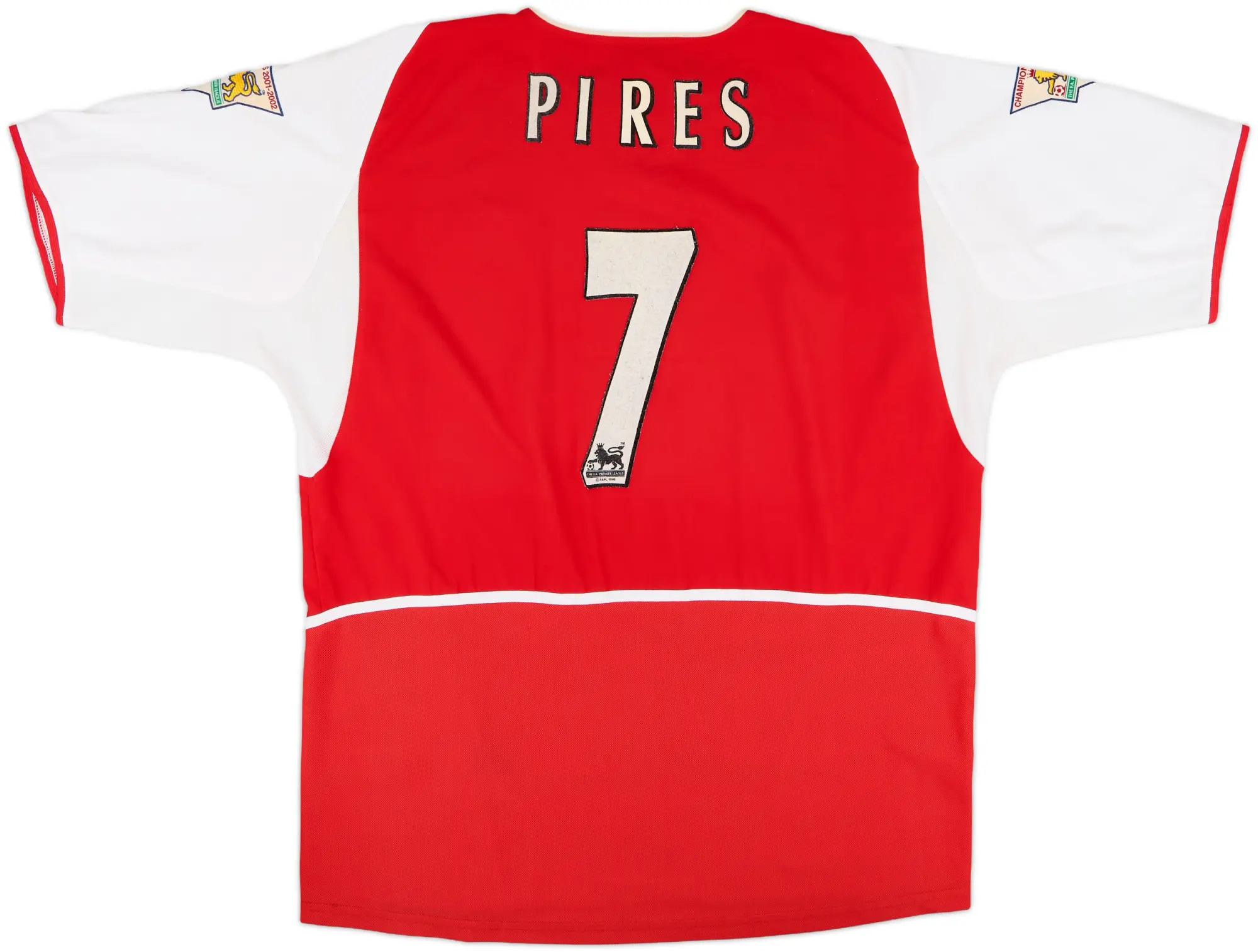 2002-04 Arsenal Home Shirt Pires #7 - 6/10 - (XXL)