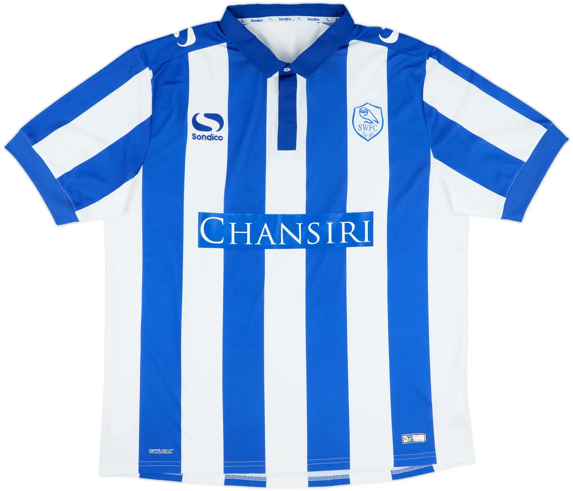 2015-16 Sheffield Wednesday Home Shirt - 8/10 - (XXL)