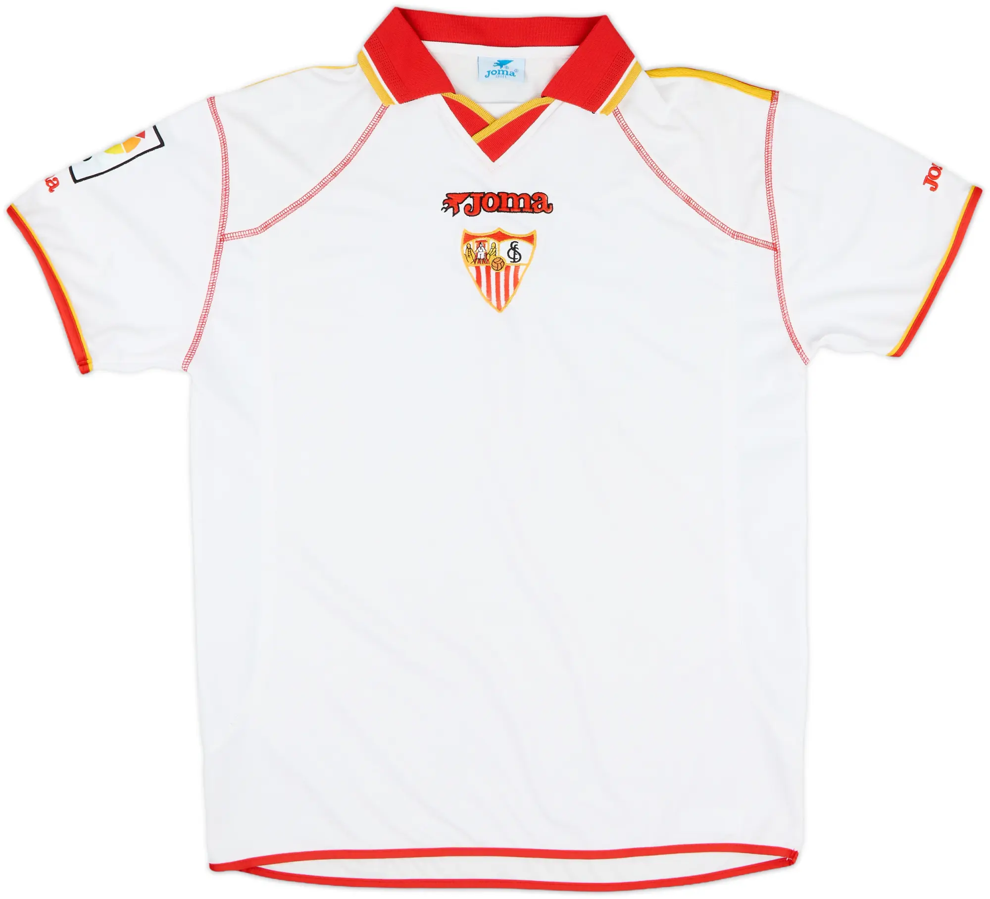 2001-02 Sevilla Home Shirt - 8/10 - (M)