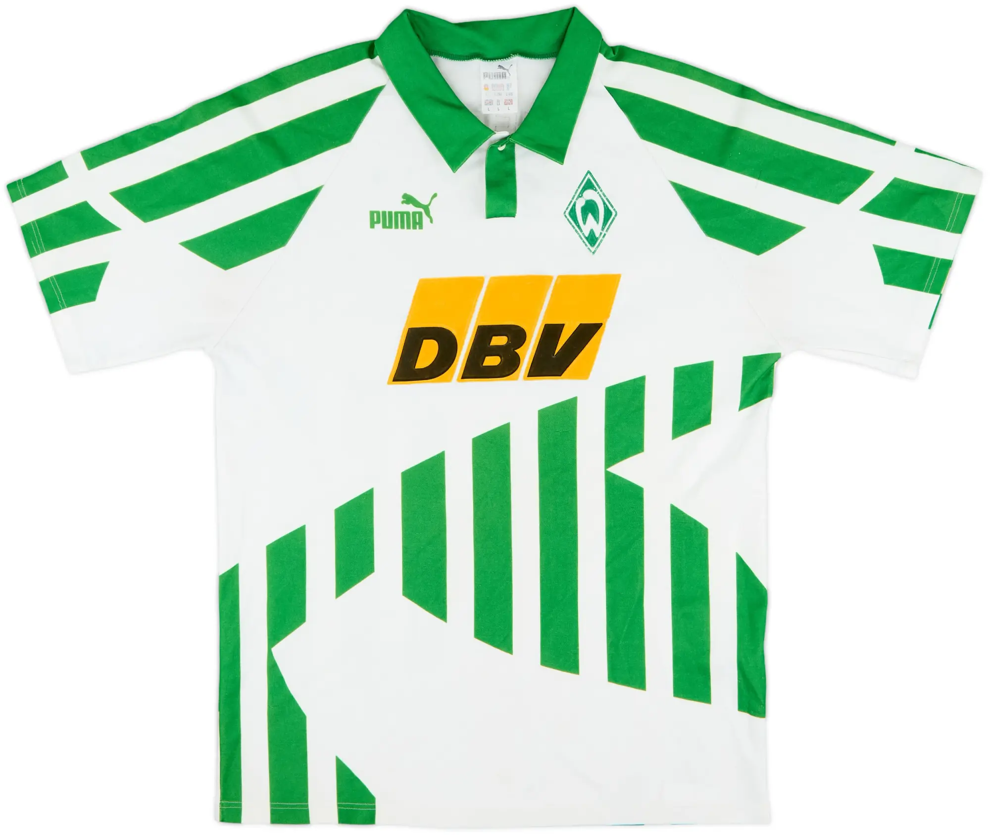 Puma Werder Bremen Mens SS Home Shirt 1994/95