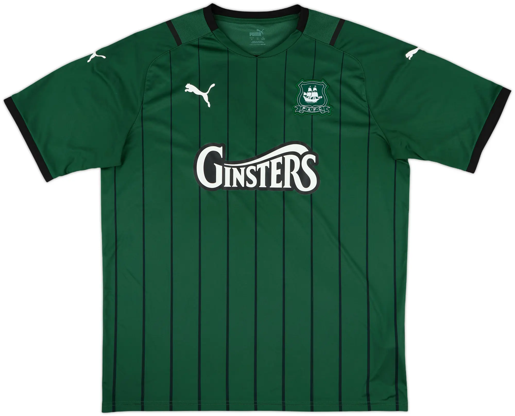 2021-22 Plymouth Argyle Home Shirt - 10/10 - (XL)