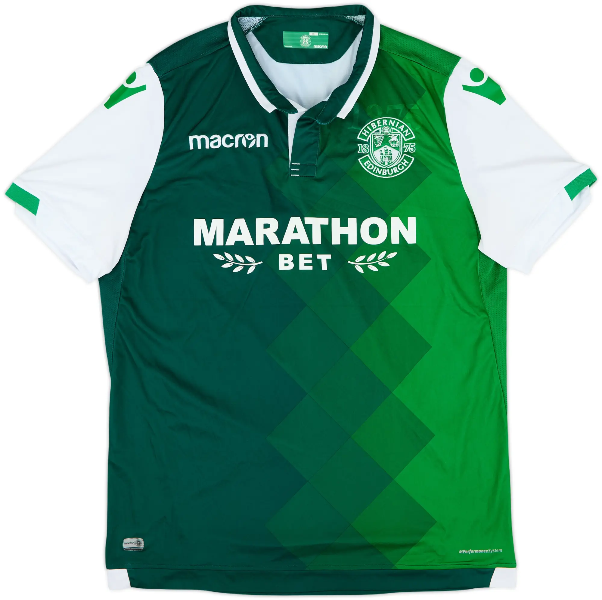 2018-19 Hibernian Home Shirt - 10/10 - (XL)