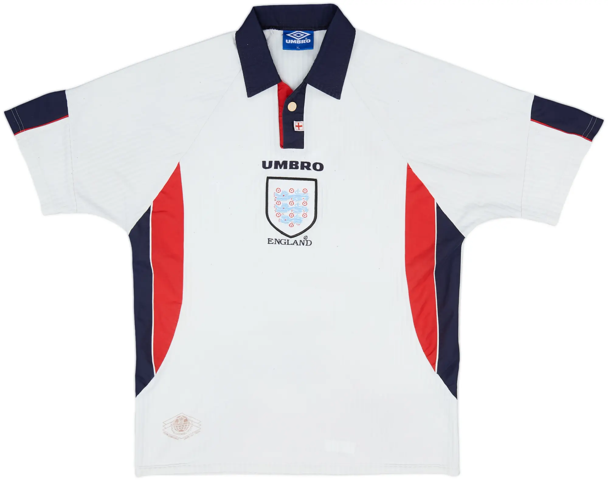 1997-99 England Home Shirt - 5/10 - (XL)