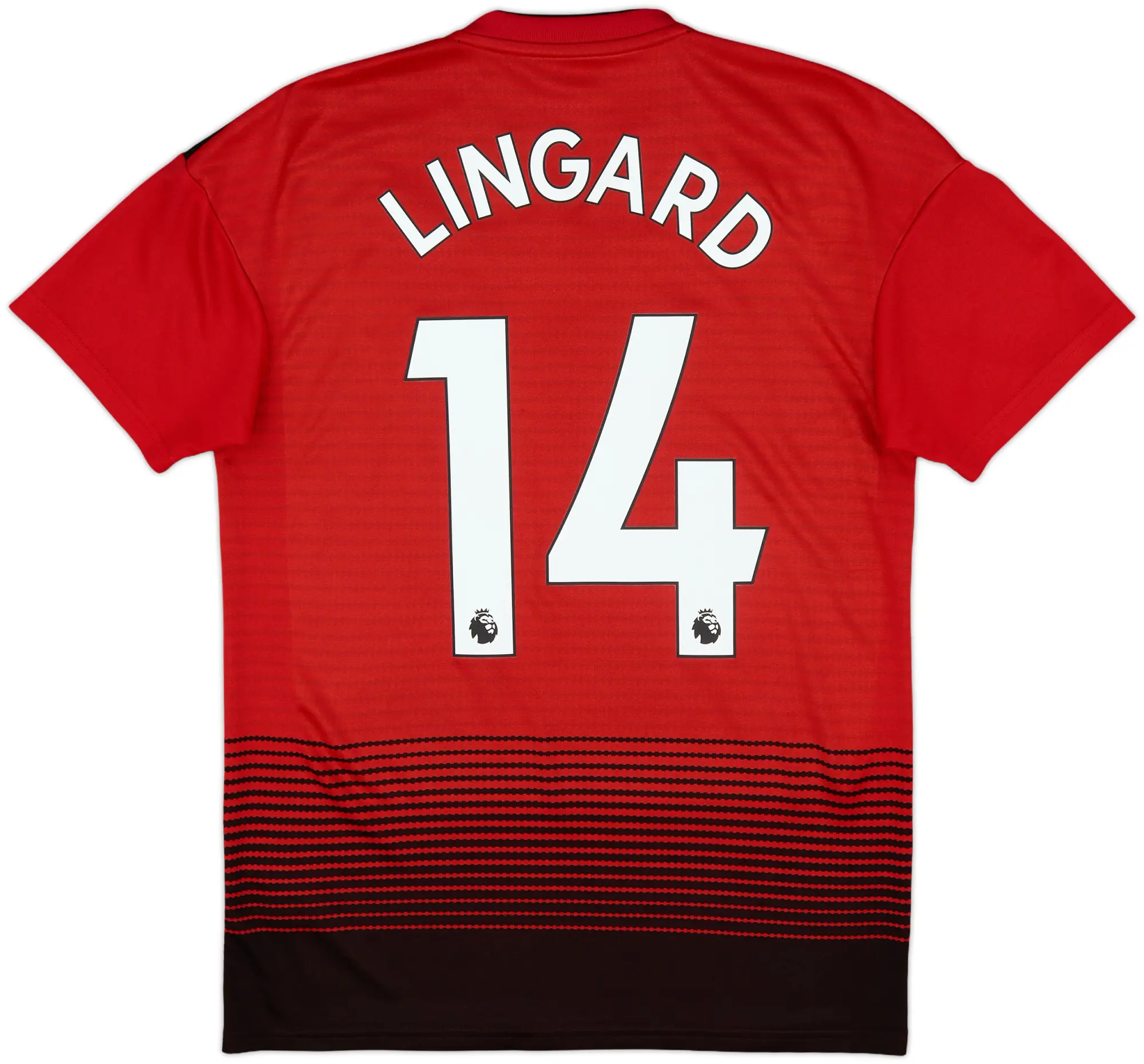 2018-19 Manchester United Home Shirt Lingard #14 - 9/10 - (S)