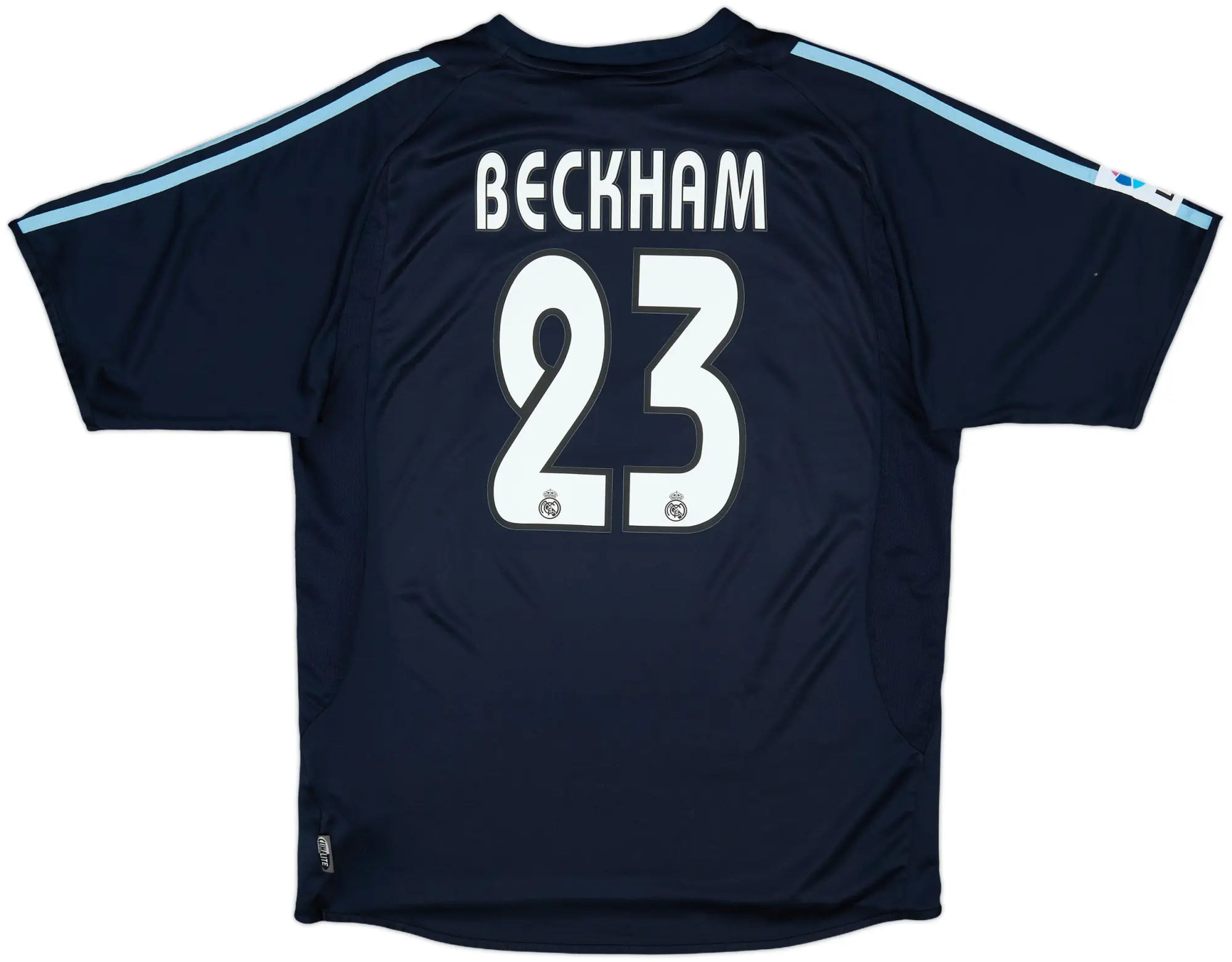 2004-05 Real Madrid Away Shirt Beckham #23 - 8/10 - (L)