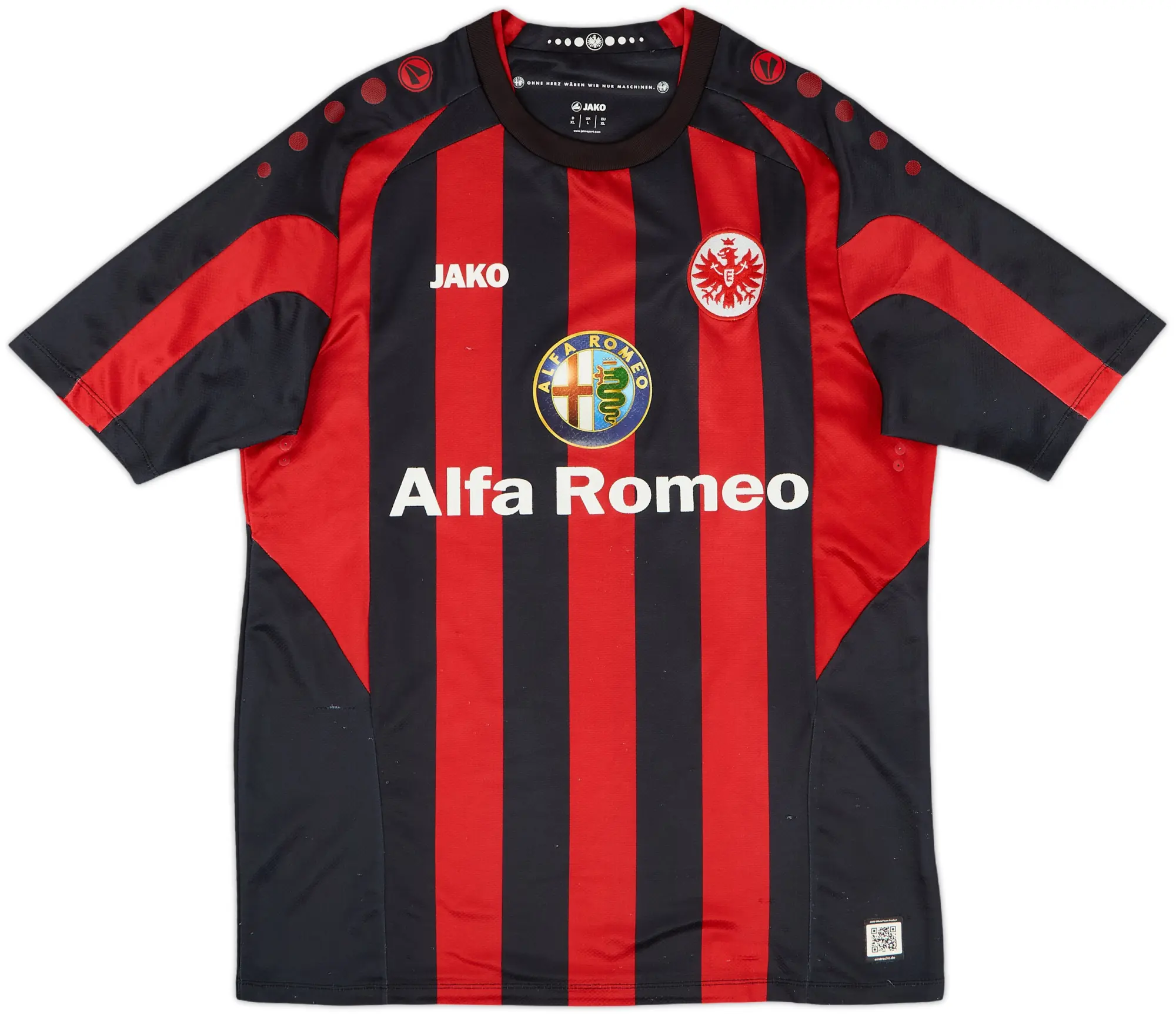Jako Eintracht Frankfurt Mens SS Home Shirt 2013/14