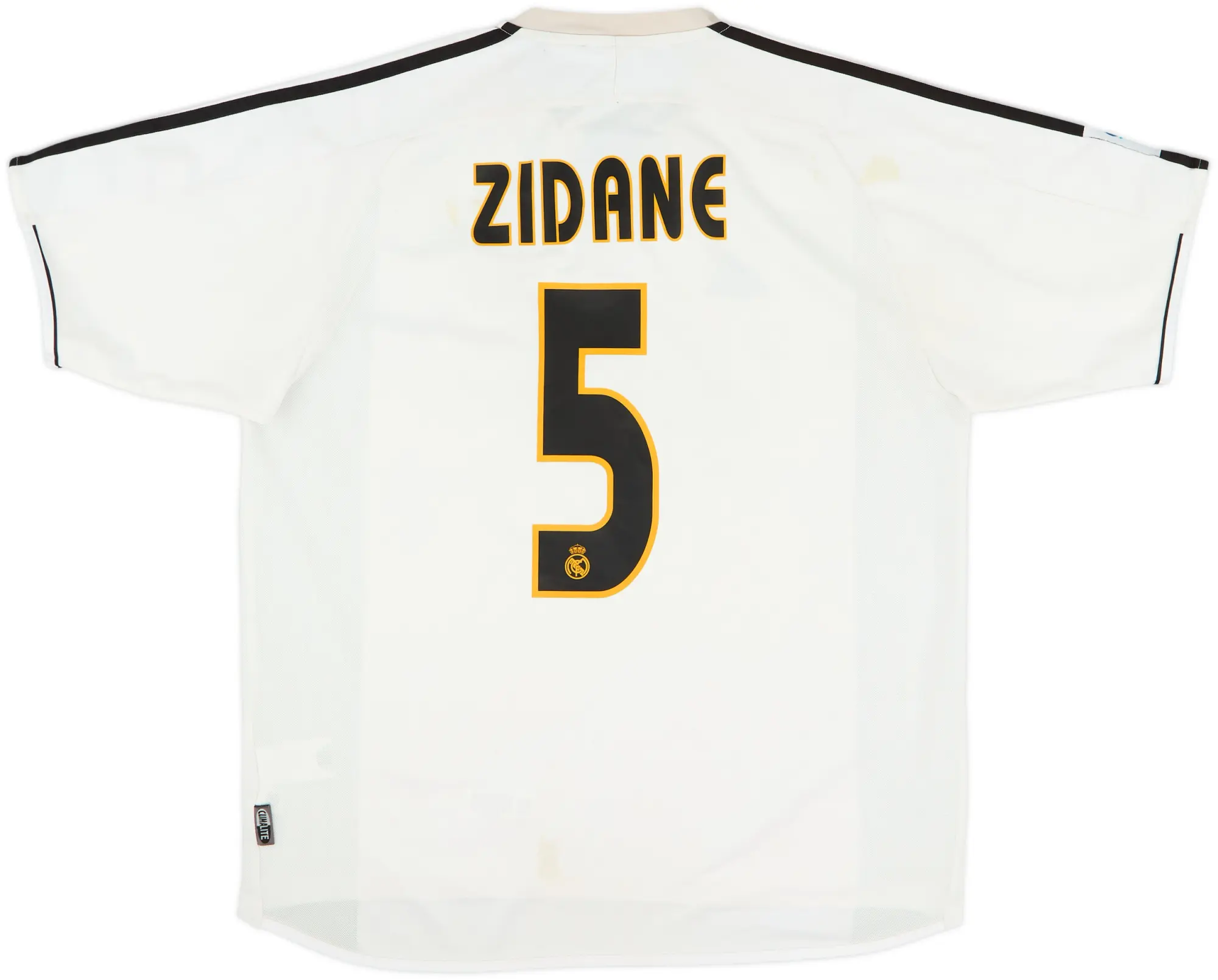 2003-04 Real Madrid Home Shirt Zidane #5 - 5/10 - (L)