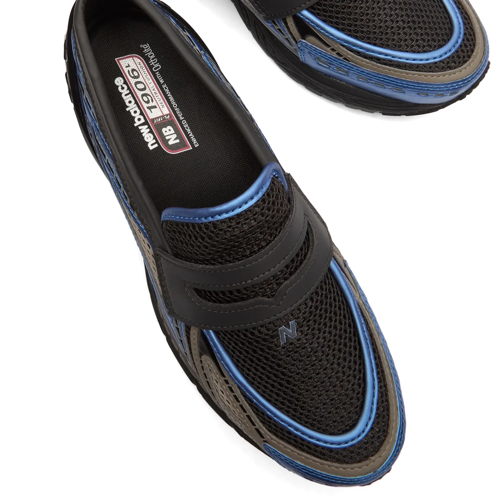 New Balance Unisex 1906L in Black/Blue Synthetic