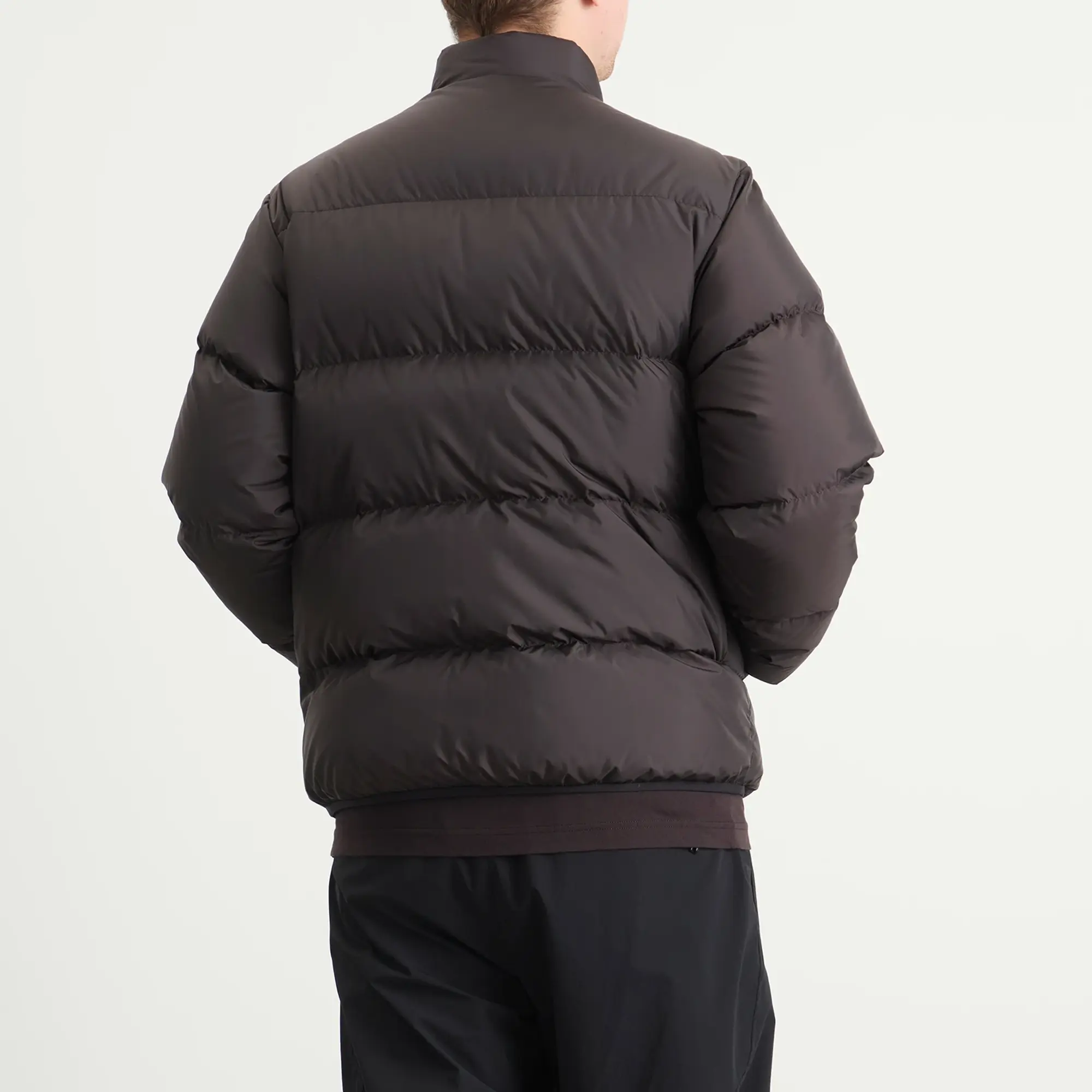 Moncler Men's Erterle Jacket Recycled Padded Coat Brown
