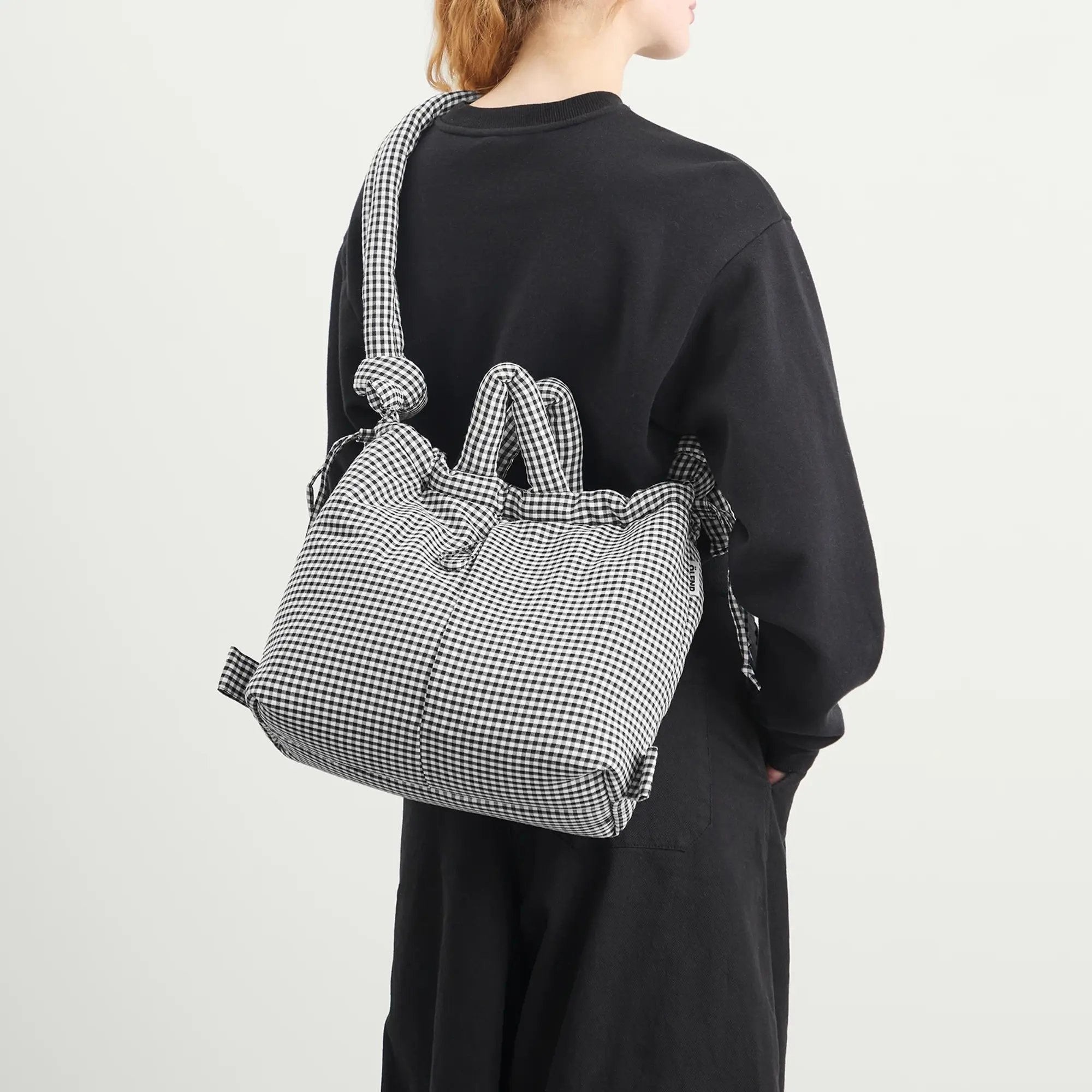 Ölend Olend Soft Crossbody Bag Vichy Black