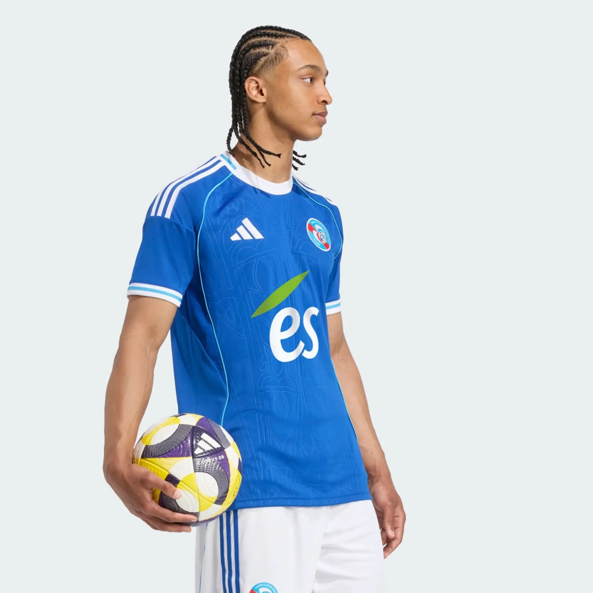 adidas RC Strasbourg 25/26 Home Jersey