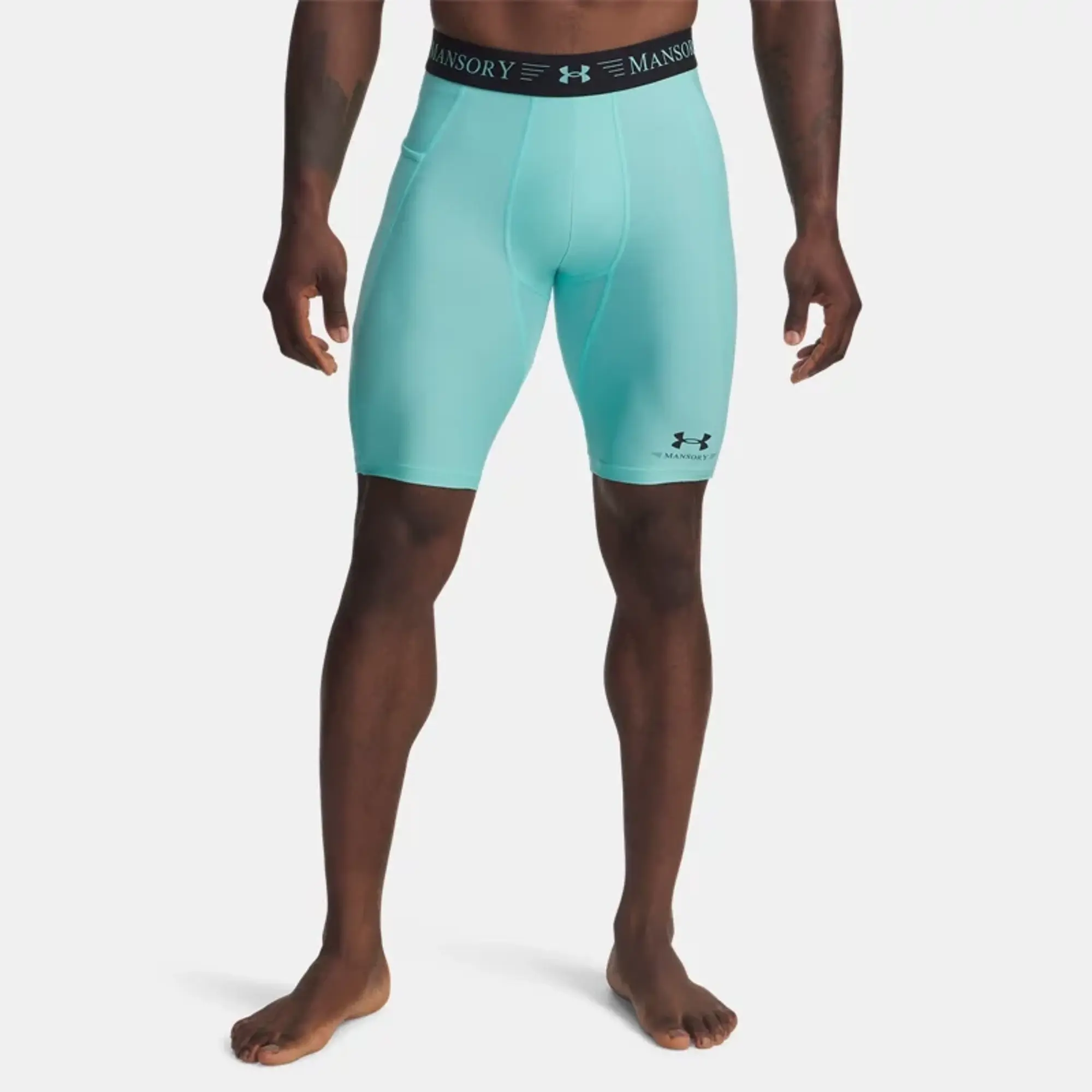 Under Armour  x Mansory HeatGear® Men's Compression Shorts Tropical Tide / Black L