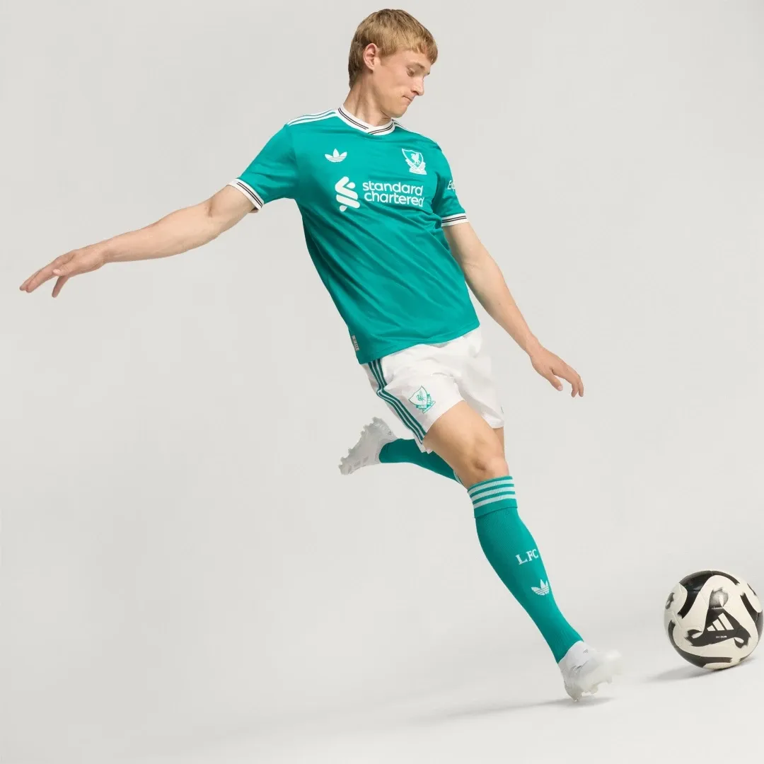 入手不可能！Liverpool Tie 2003年製 adidas Liverpool FC 25/26 Third Authentic Jersey | JV6427 | FOOTY.COM