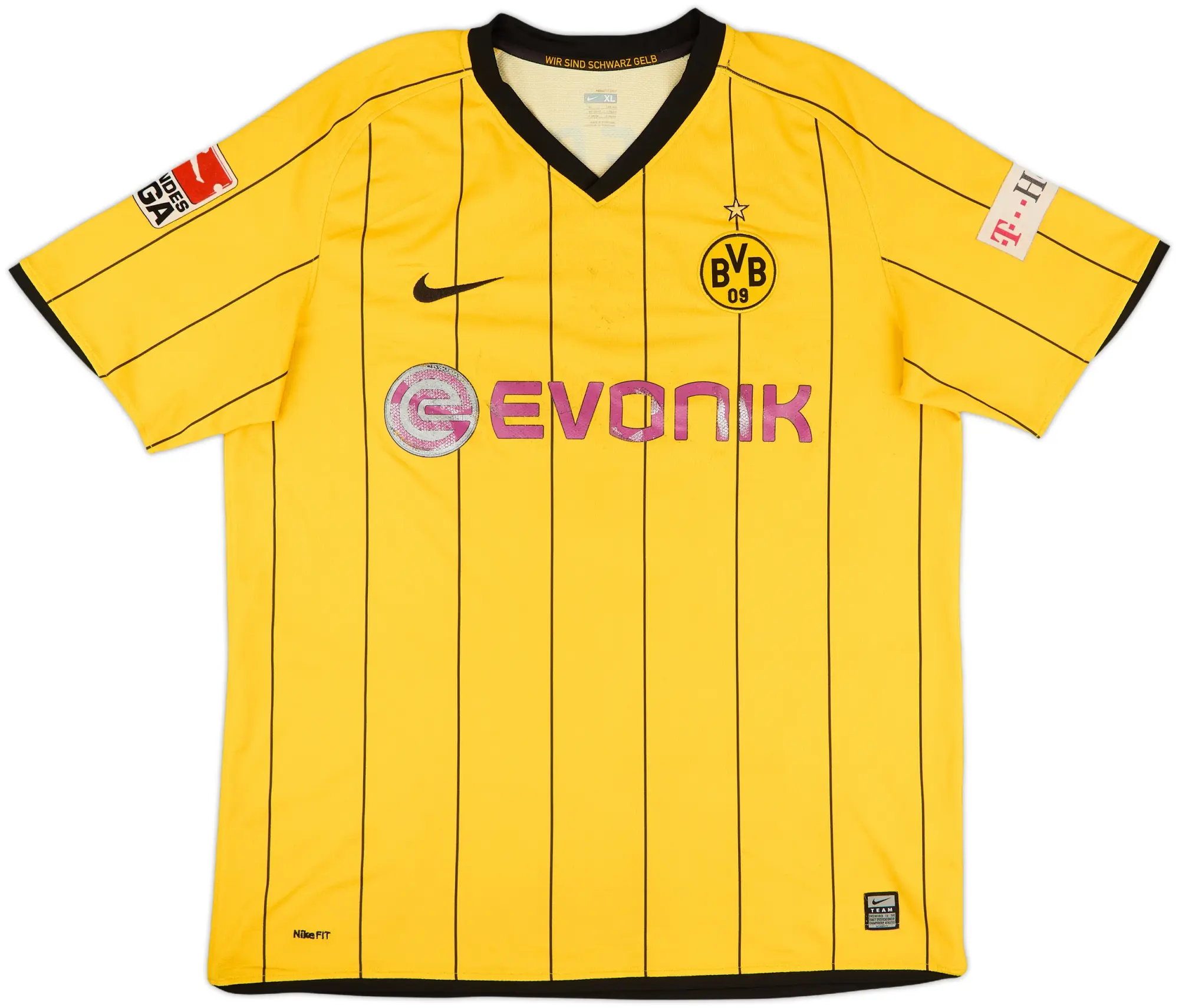 Nike Borussia Dortmund Mens SS Home Shirt 2008/09