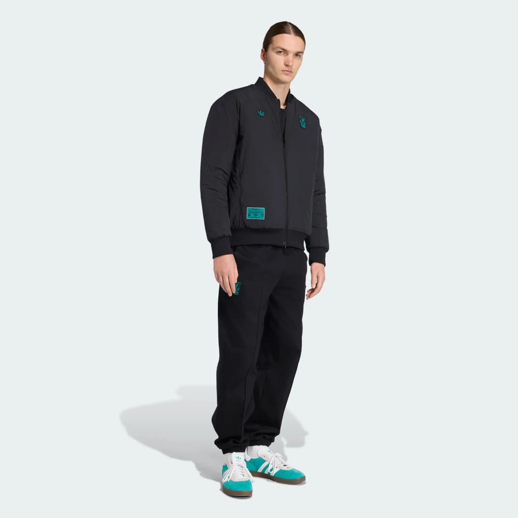 adidas Liverpool FC Terrace Icons Drill Tracksuit Bottoms