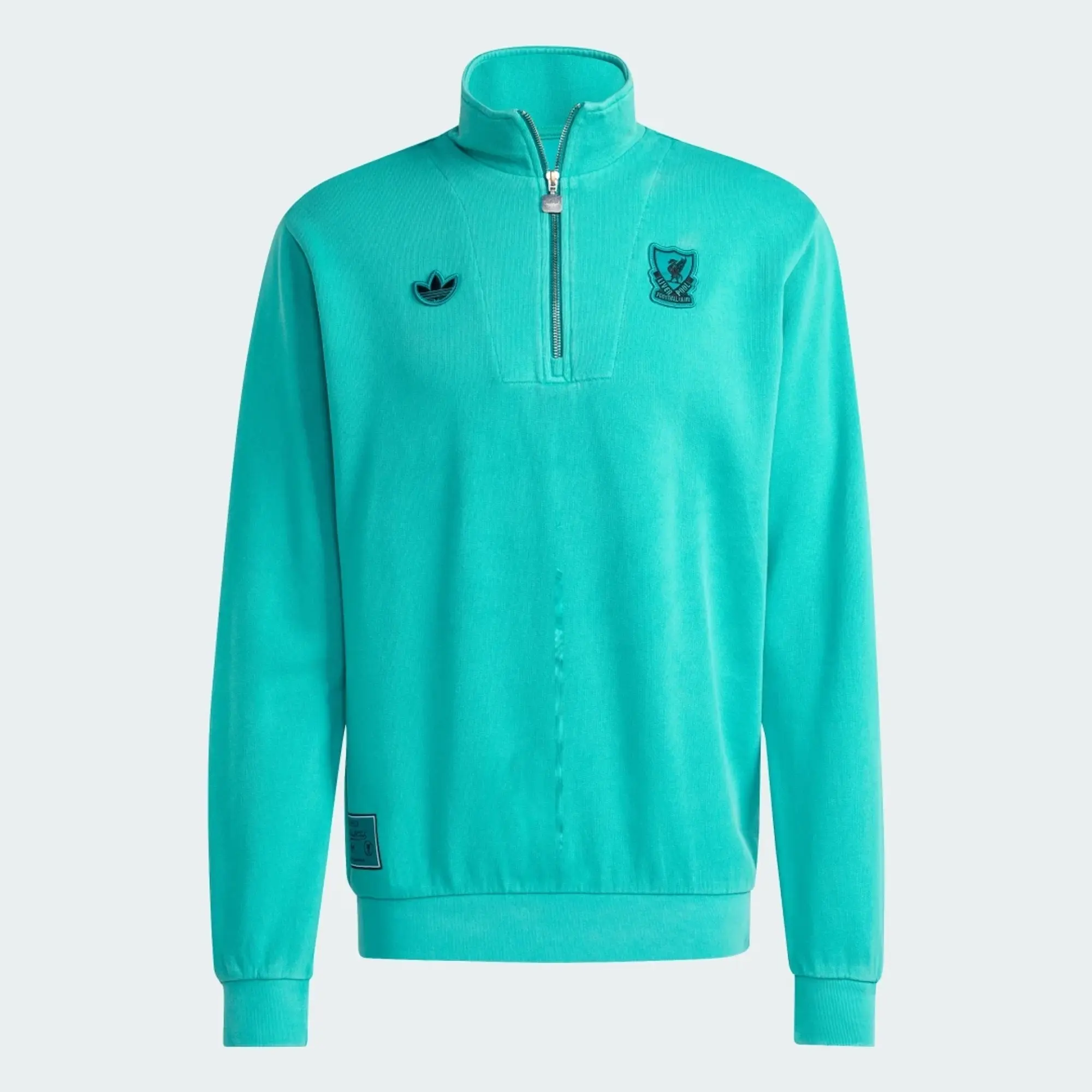 adidas Liverpool FC Terrace Icons Half-Zip Top
