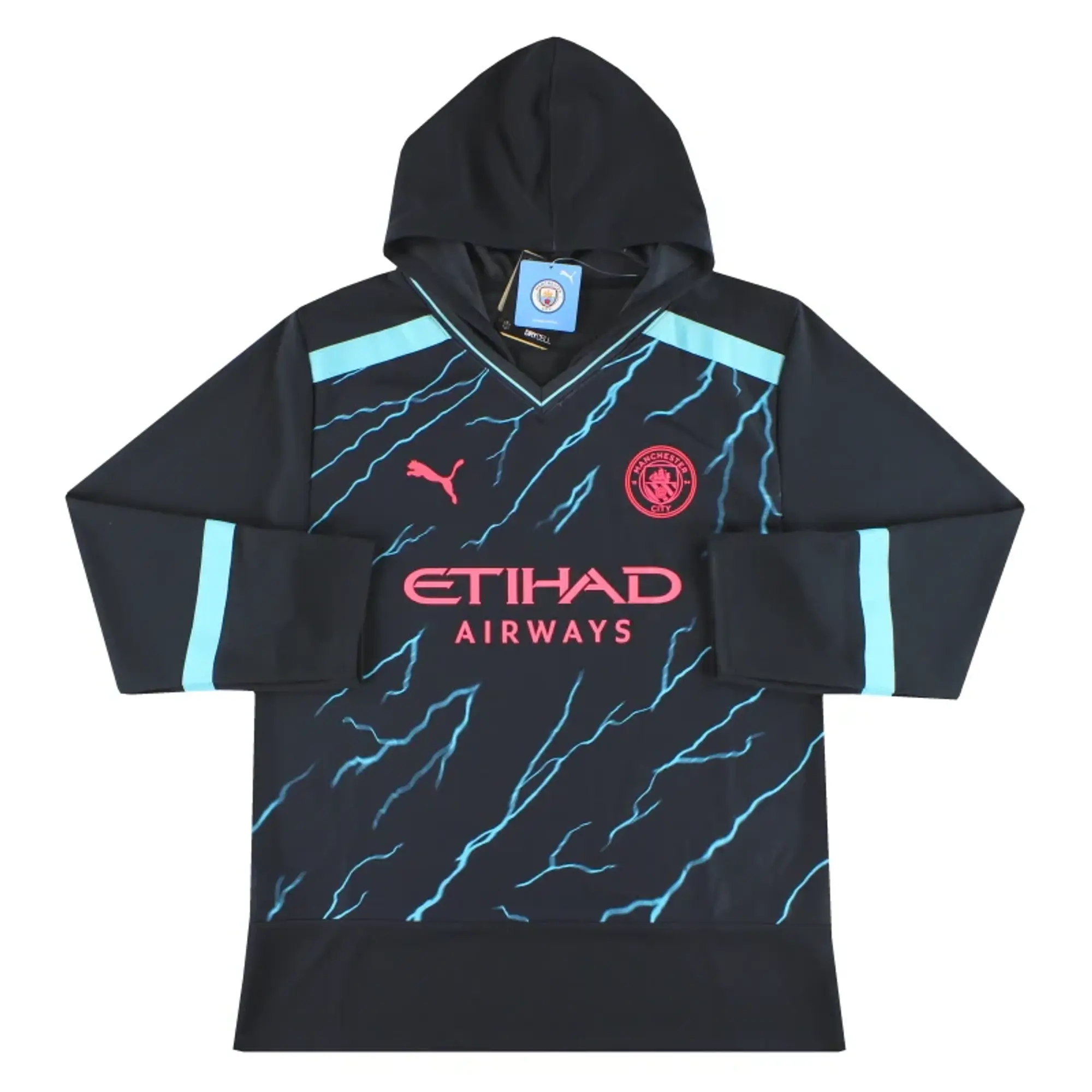 2023-24 Manchester City Puma Oversize Winter Hooded Top *BNIB* - Manchester City / w/tags 
