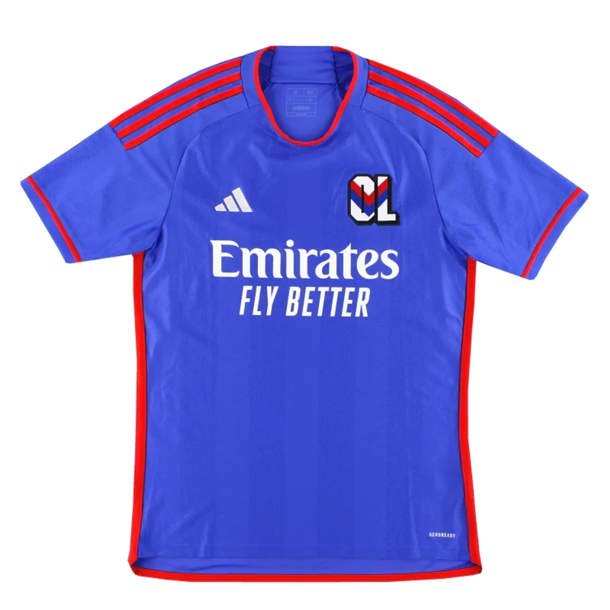 2023-24 Lyon adidas Away Shirt *Mint* M - Lyon / Mint 