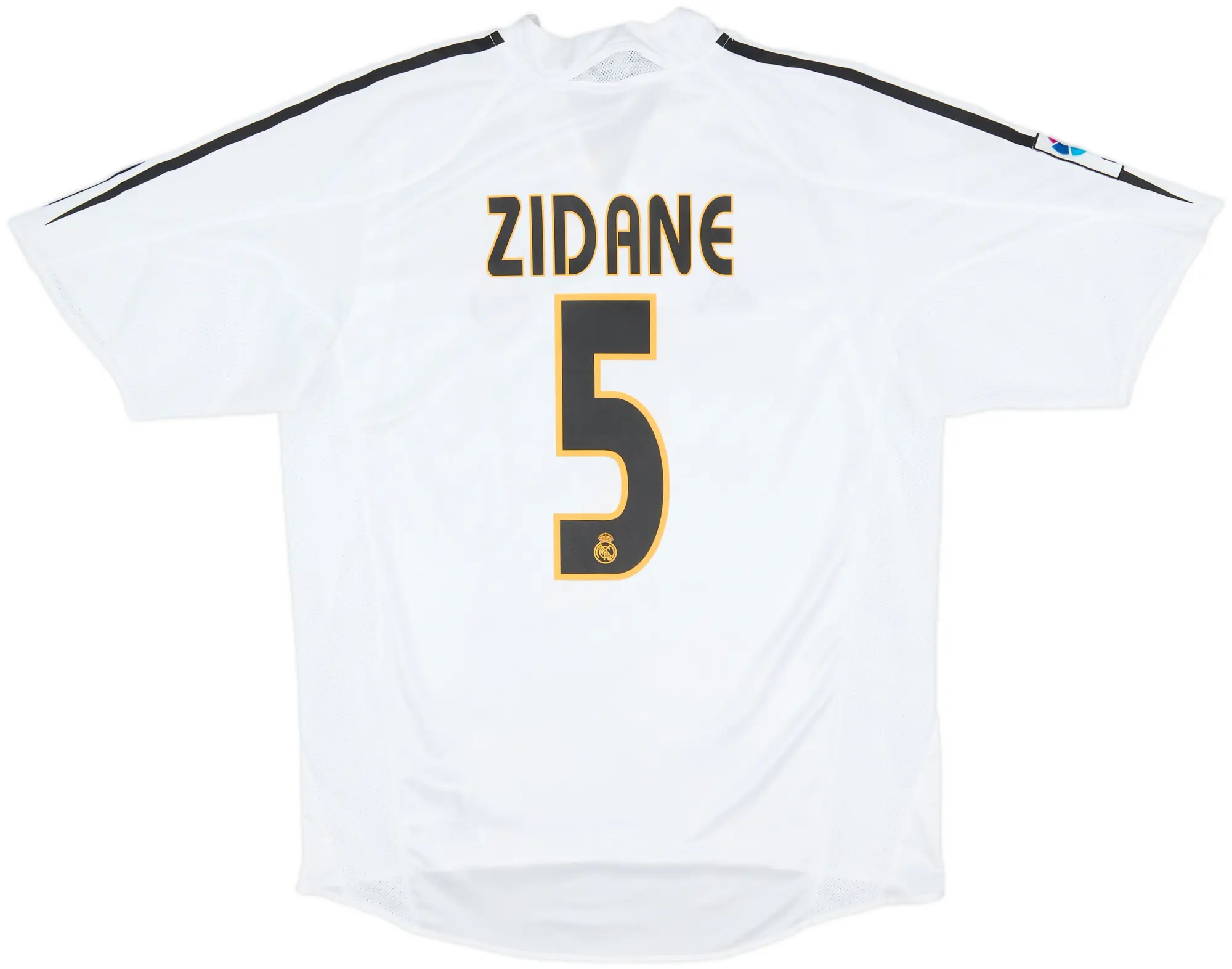 2004-05 Real Madrid Home Shirt Zidane #5 - 5/10 - (M)