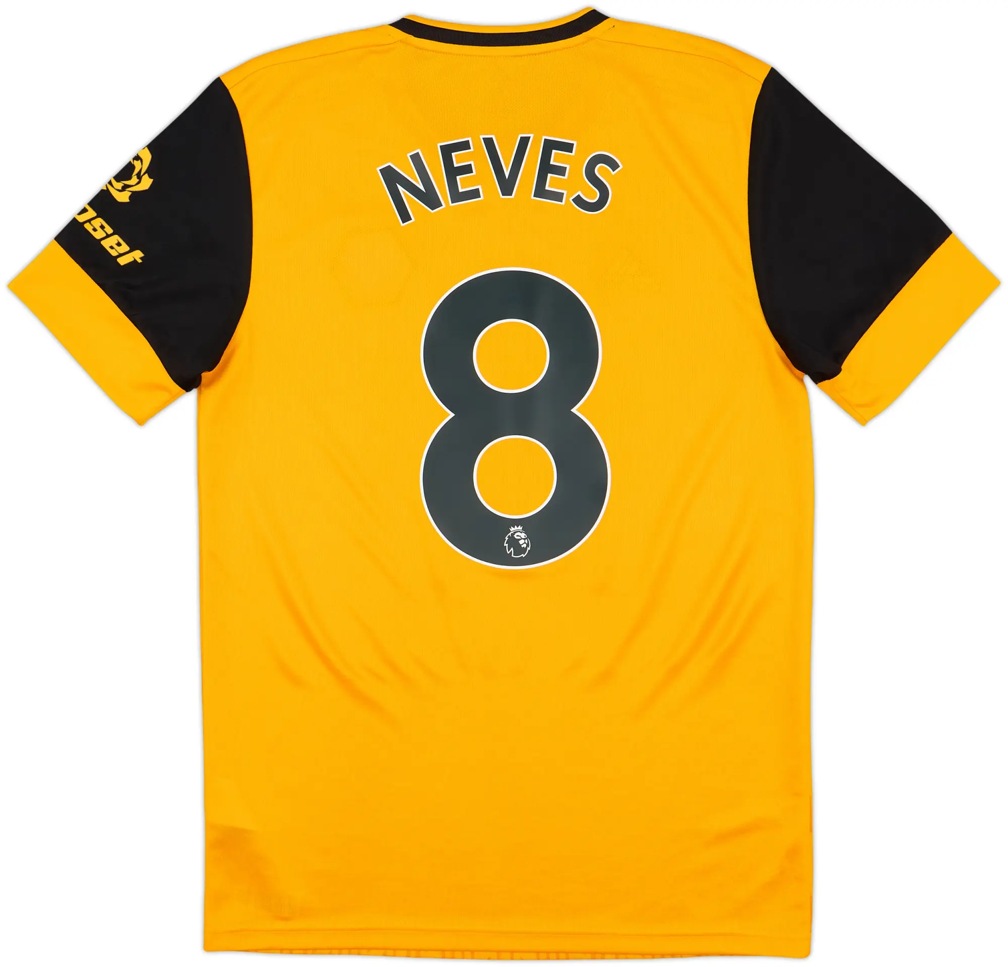 2020-21 Wolves Home Shirt Neves #8 - 8/10 - (S)