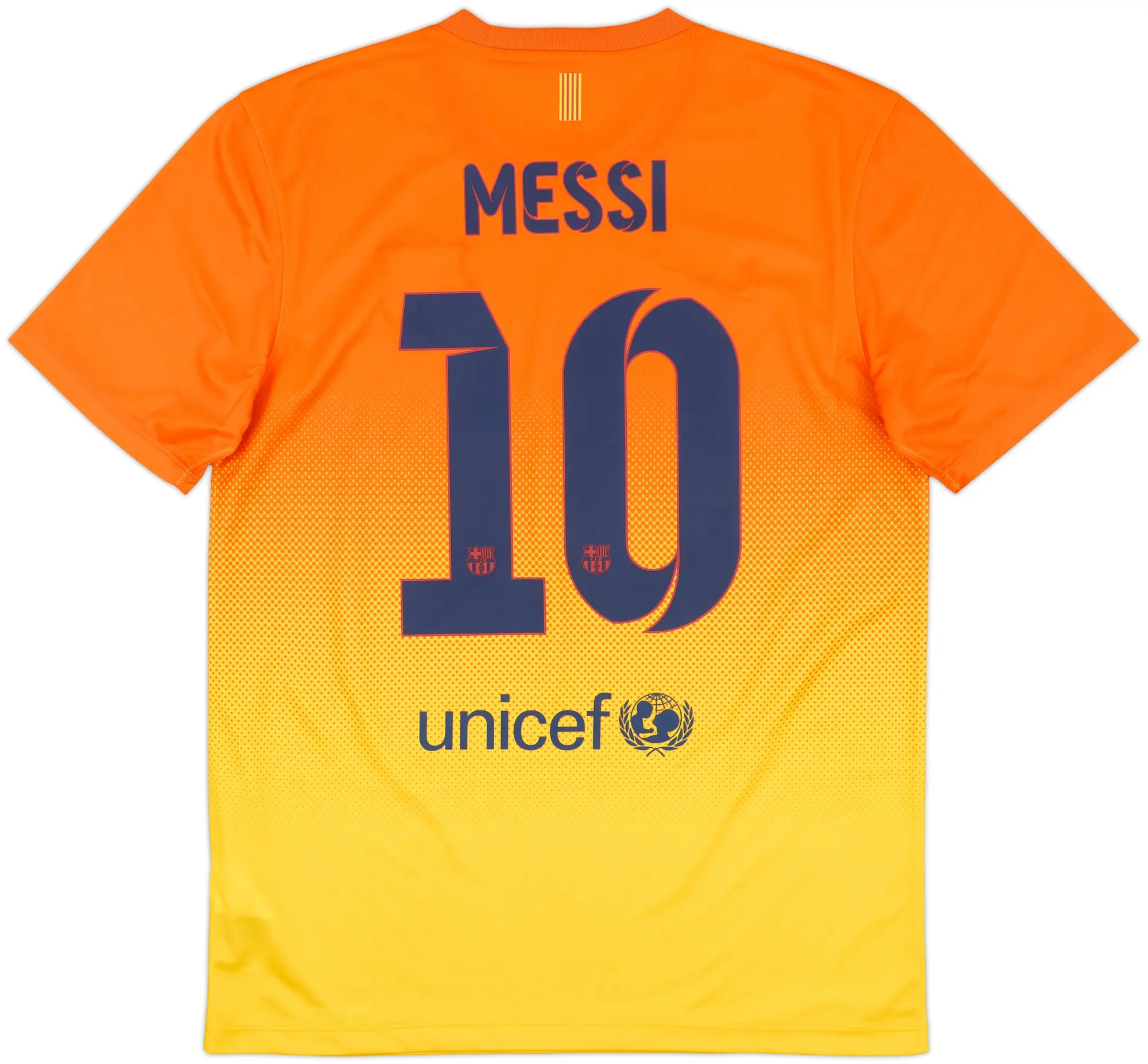 2012-13 Barcelona Basic Away Shirt Messi #10 - 10/10 - (M)