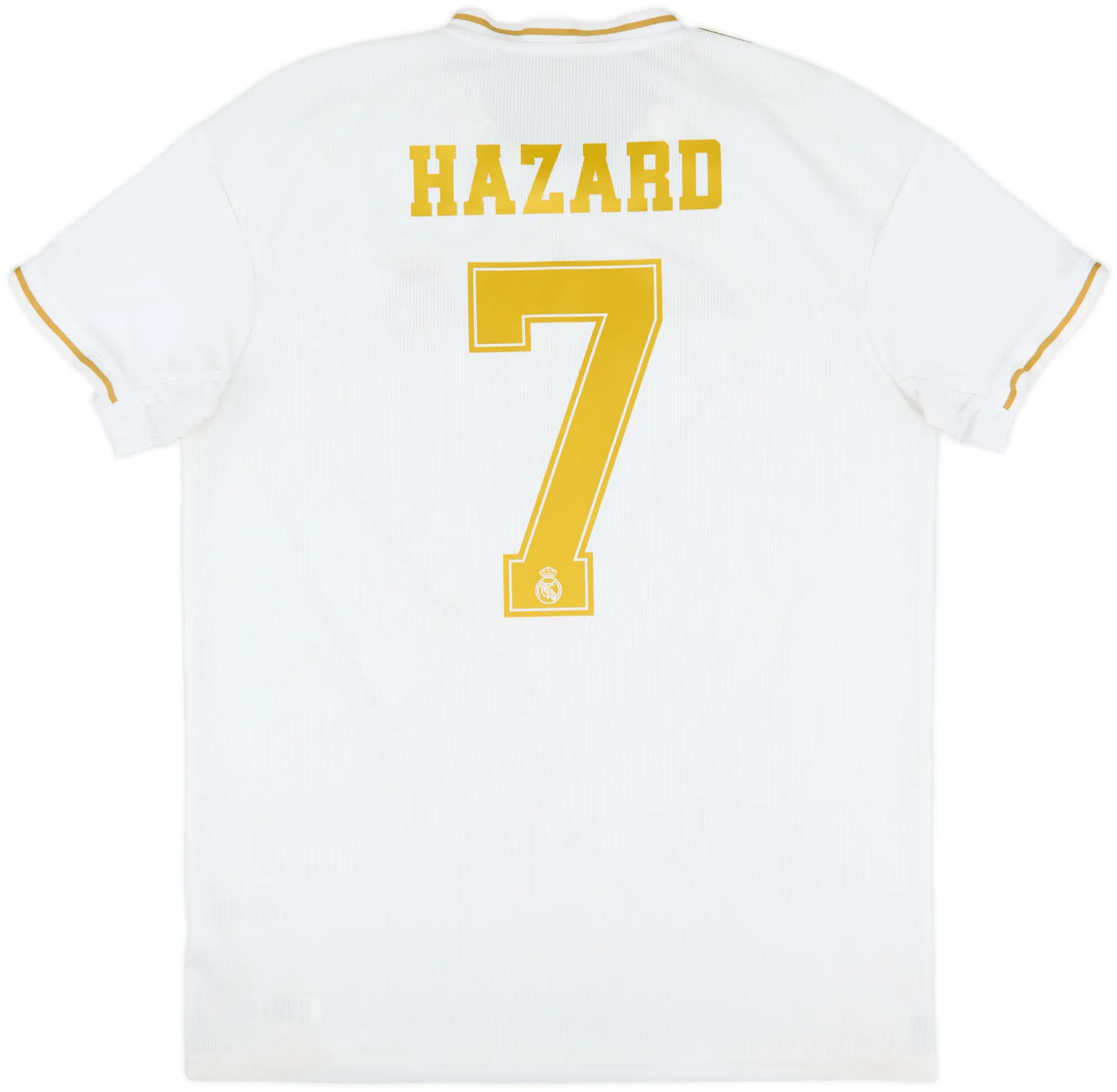 2019-20 Real Madrid Home Shirt Hazard #7 - 7/10 - (L)
