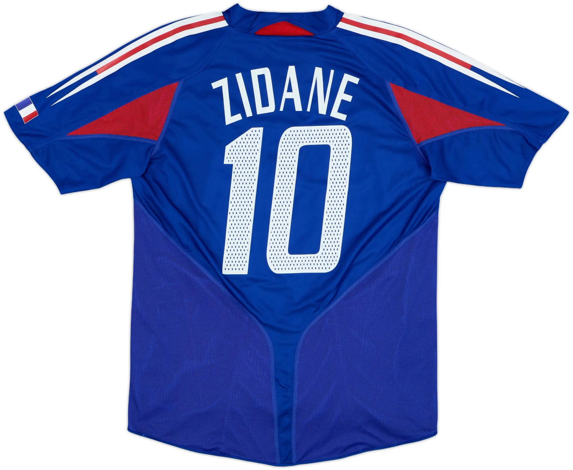 adidas France Mens SS Player Issue Home Shirt 2004