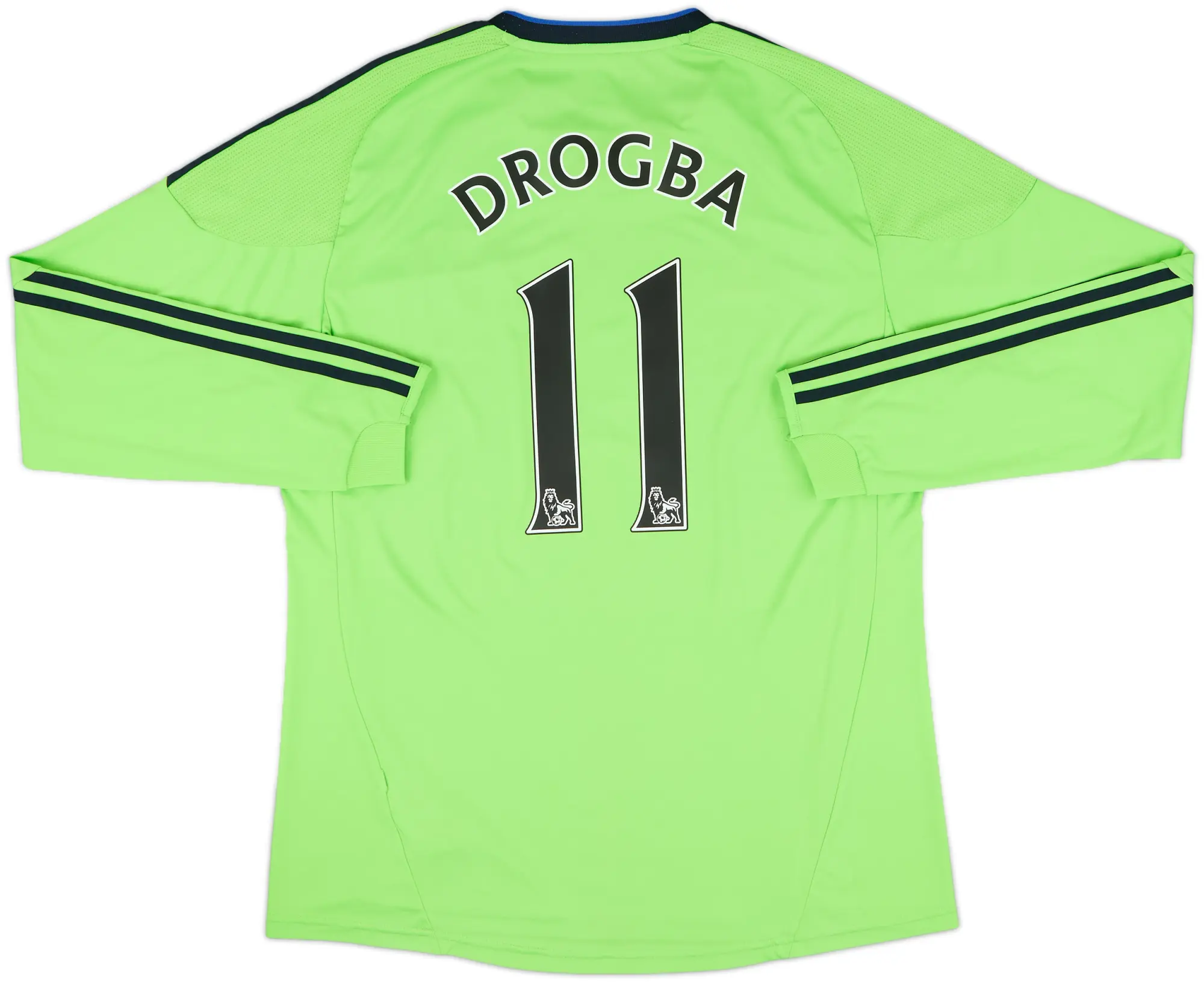 2010-11 Chelsea Third L/S Shirt Drogba #11 - 9/10 - (L)
