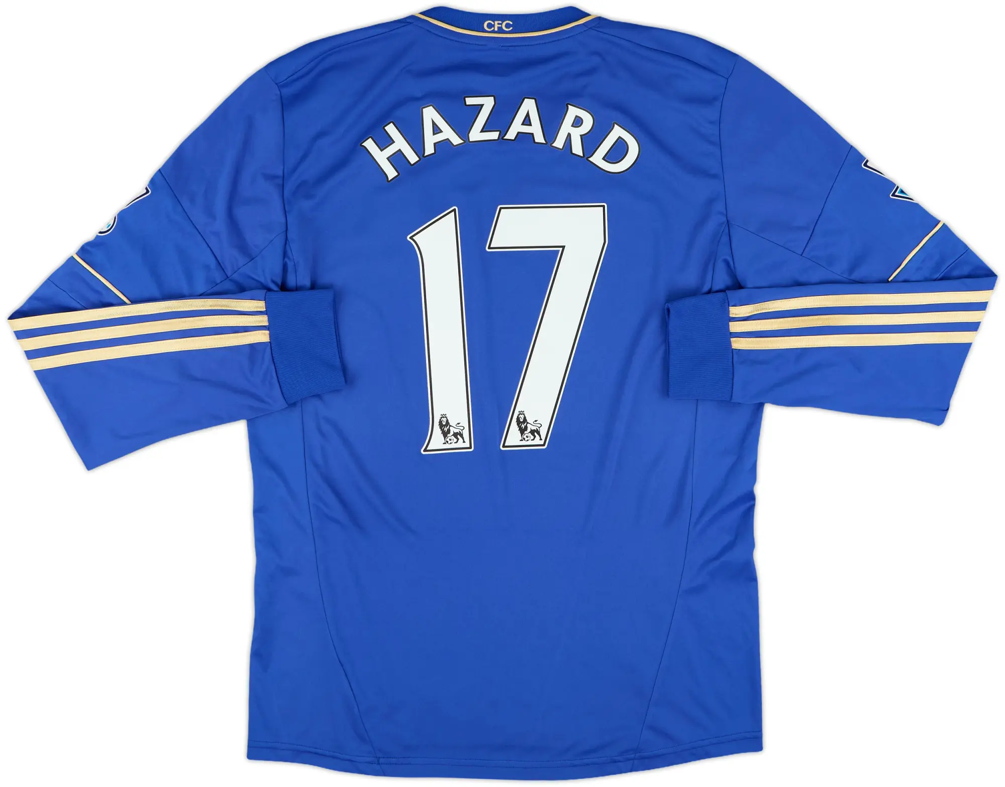 2012-13 Chelsea Home L/S Shirt Hazard #17 - 9/10 - (M)