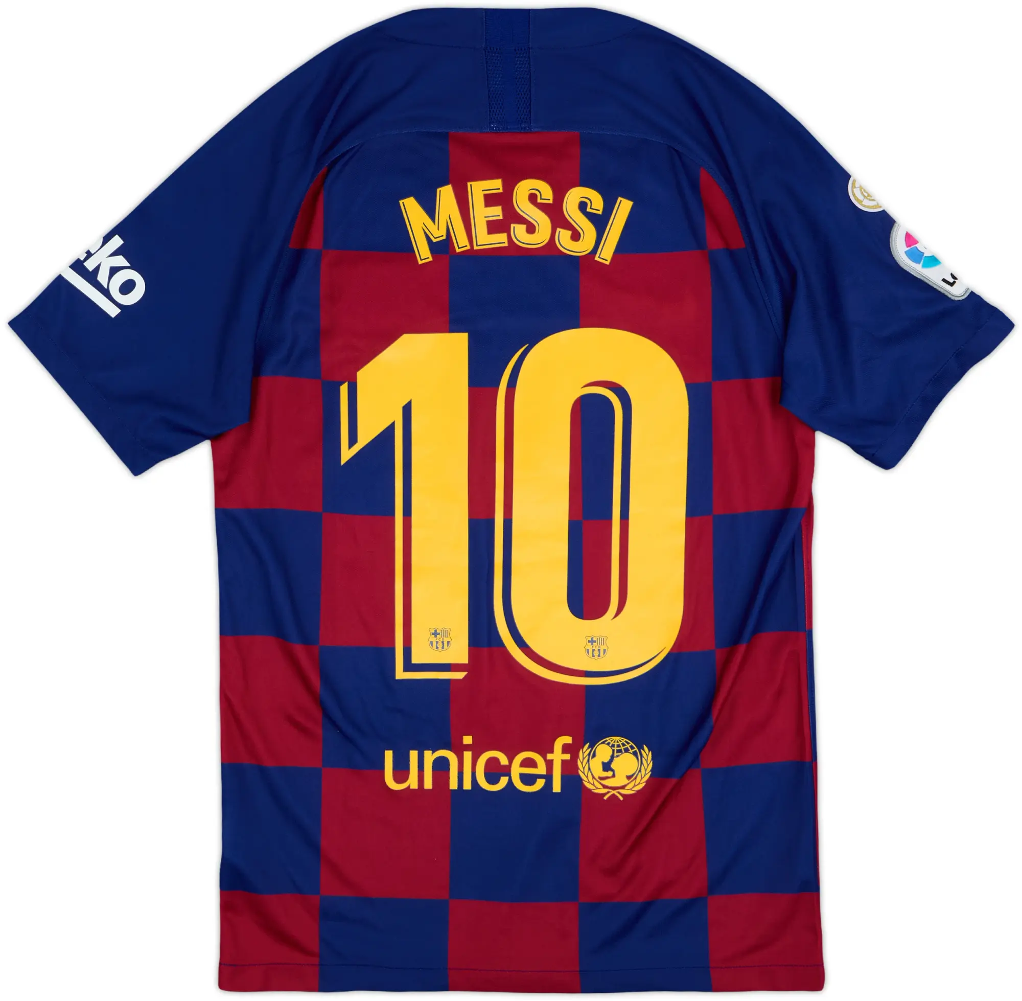 Nike Barcelona Mens SS Home Shirt 2019/20
