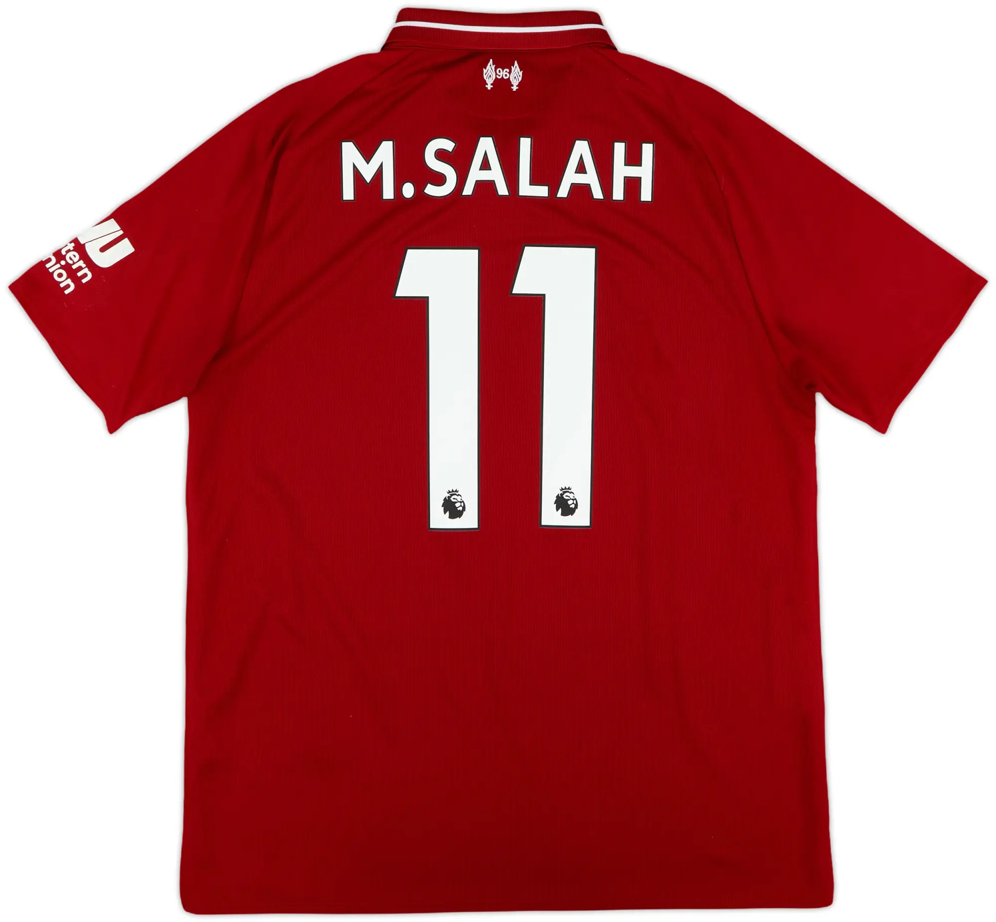 2018-19 Liverpool Home Shirt M.Salah #11 - 4/10 - (M)