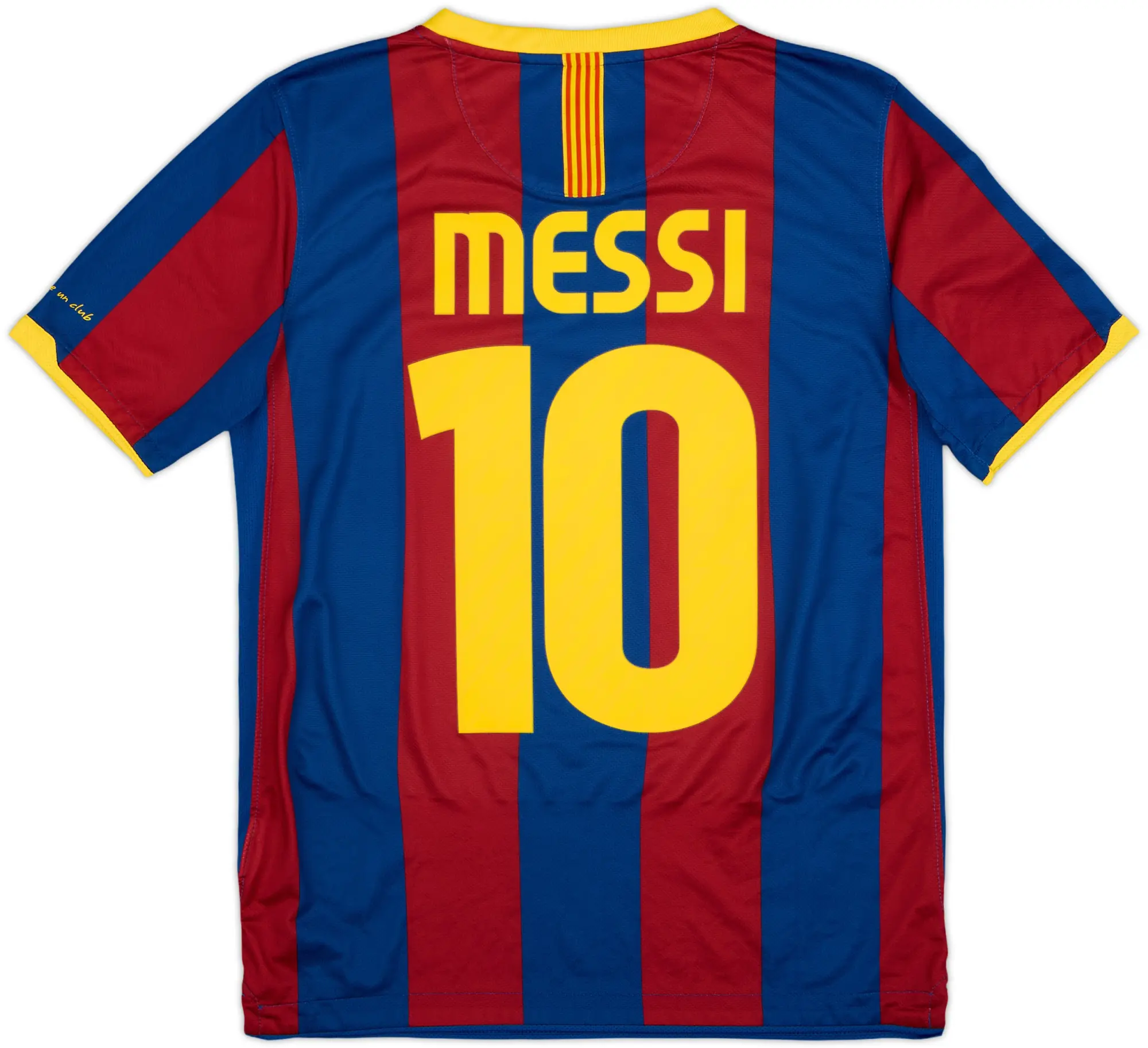 2010-11 Barcelona Home Shirt Messi #10 - 8/10 - (XL.Boys)