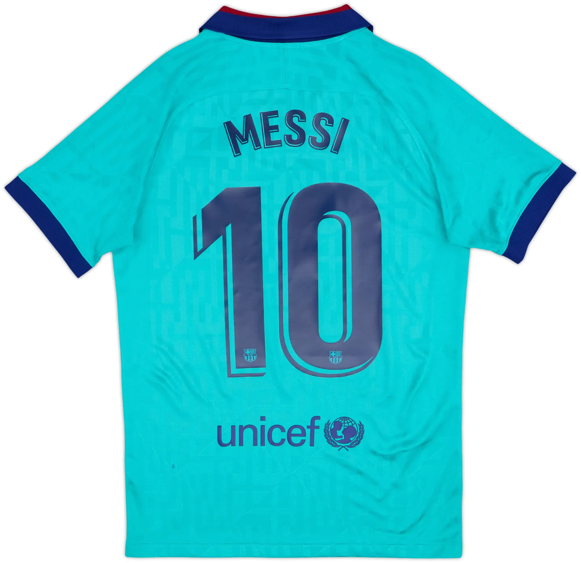 2019-20 Barcelona Third CL Shirt Messi #10 - 7/10 - (S)