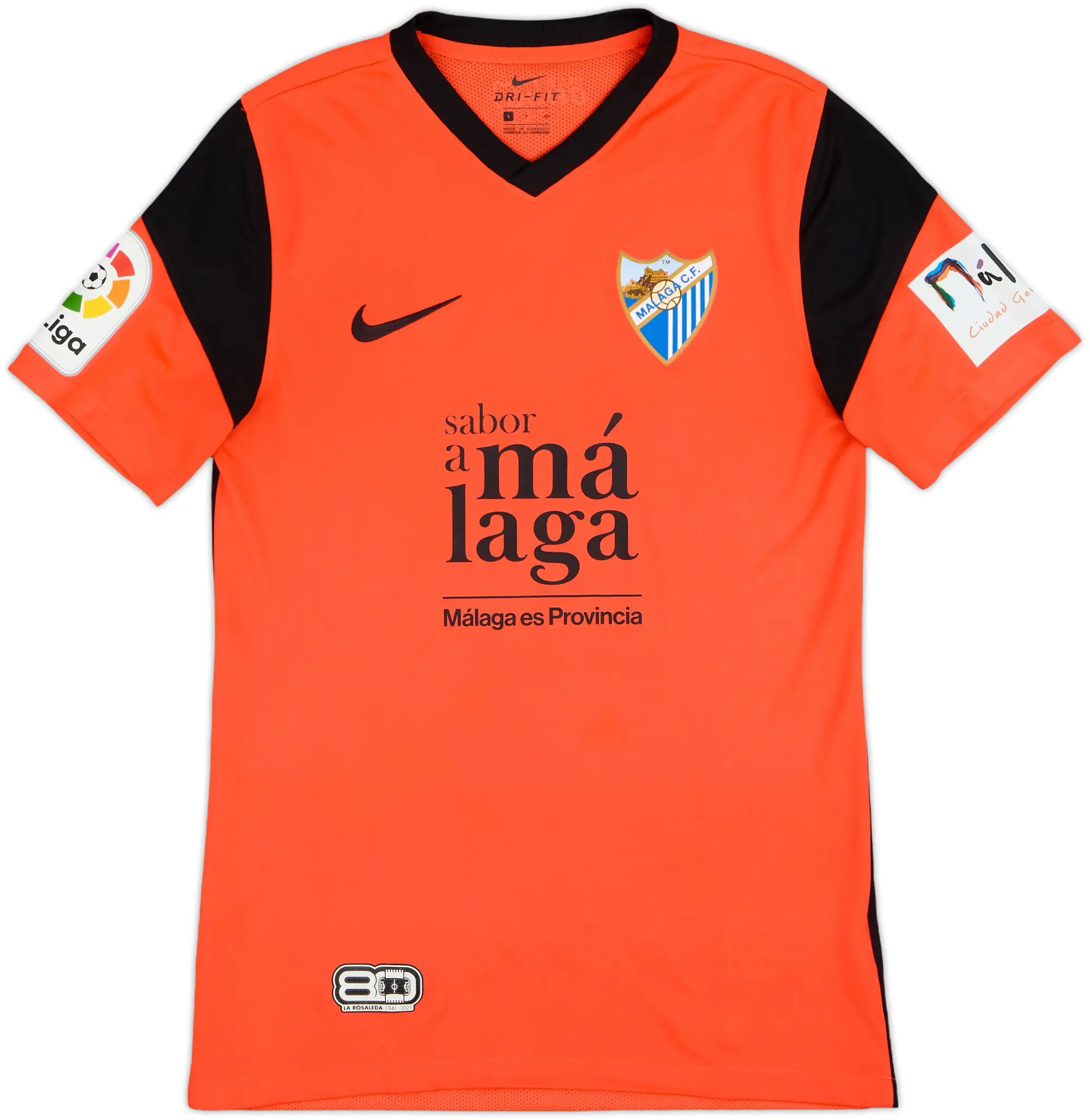 2021-22 Malaga Away Shirt - 9/10 - (S)