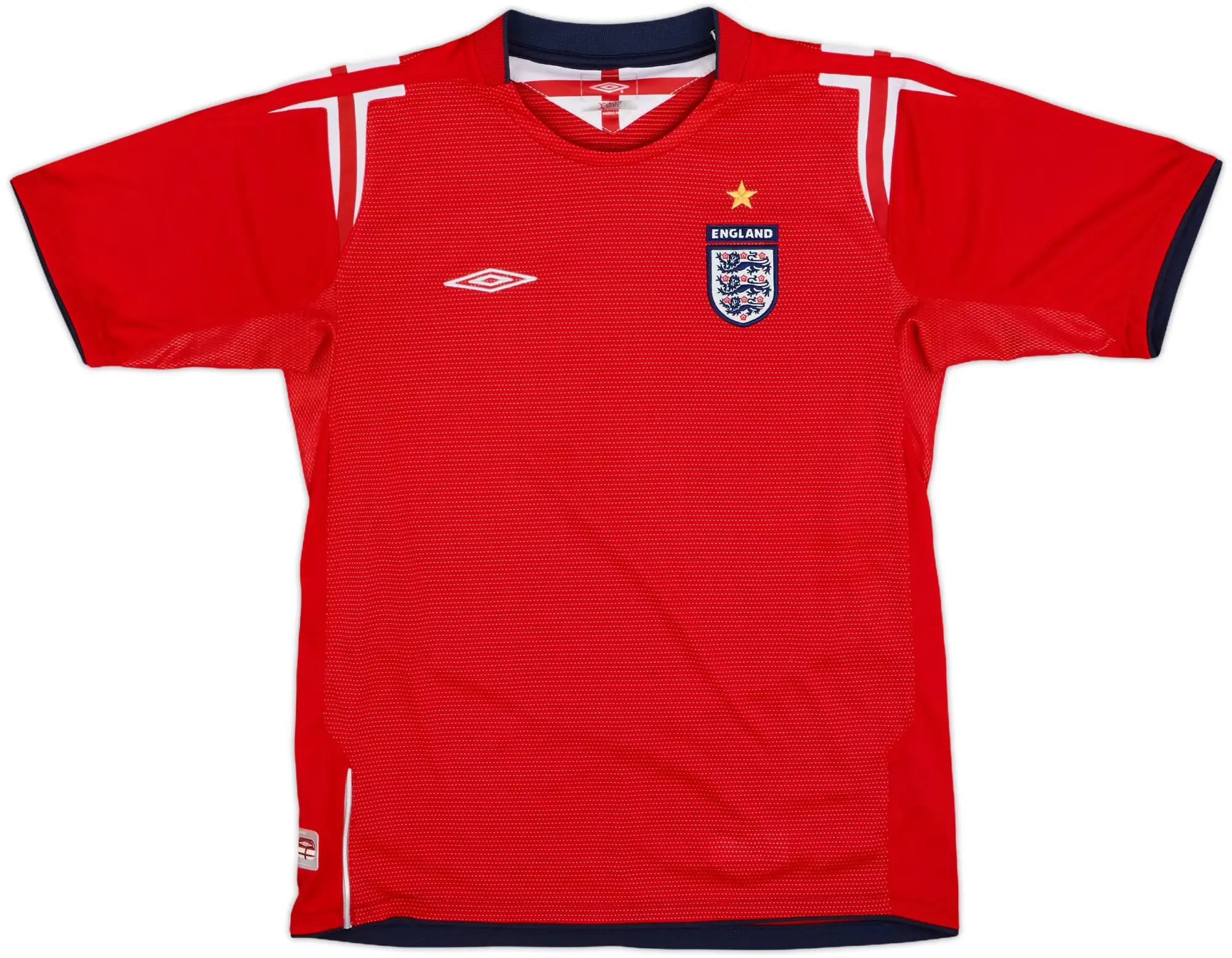Umbro England Boys SS Away Shirt 2004