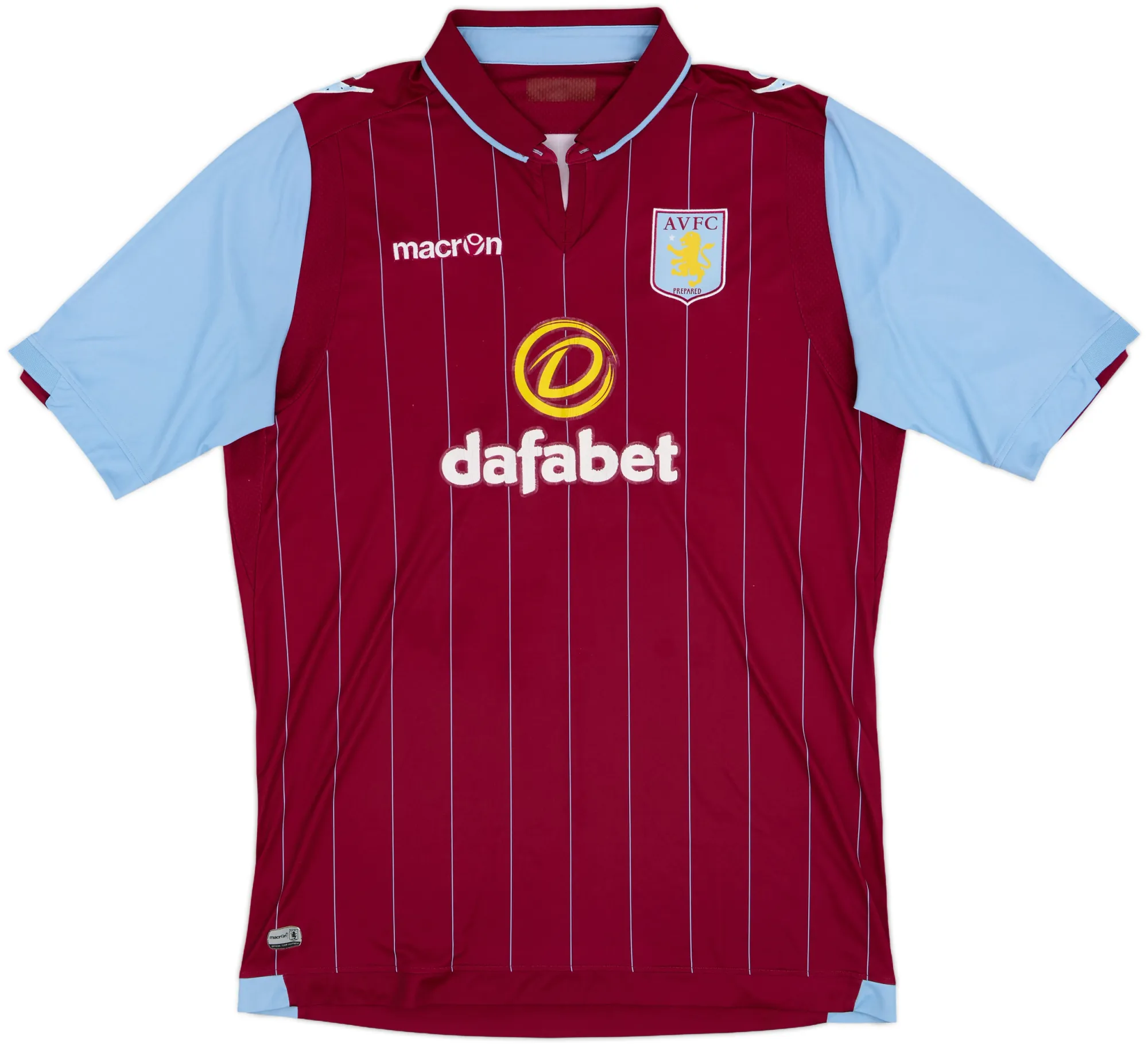 Macron Aston Villa Mens SS Home Shirt 2014/15